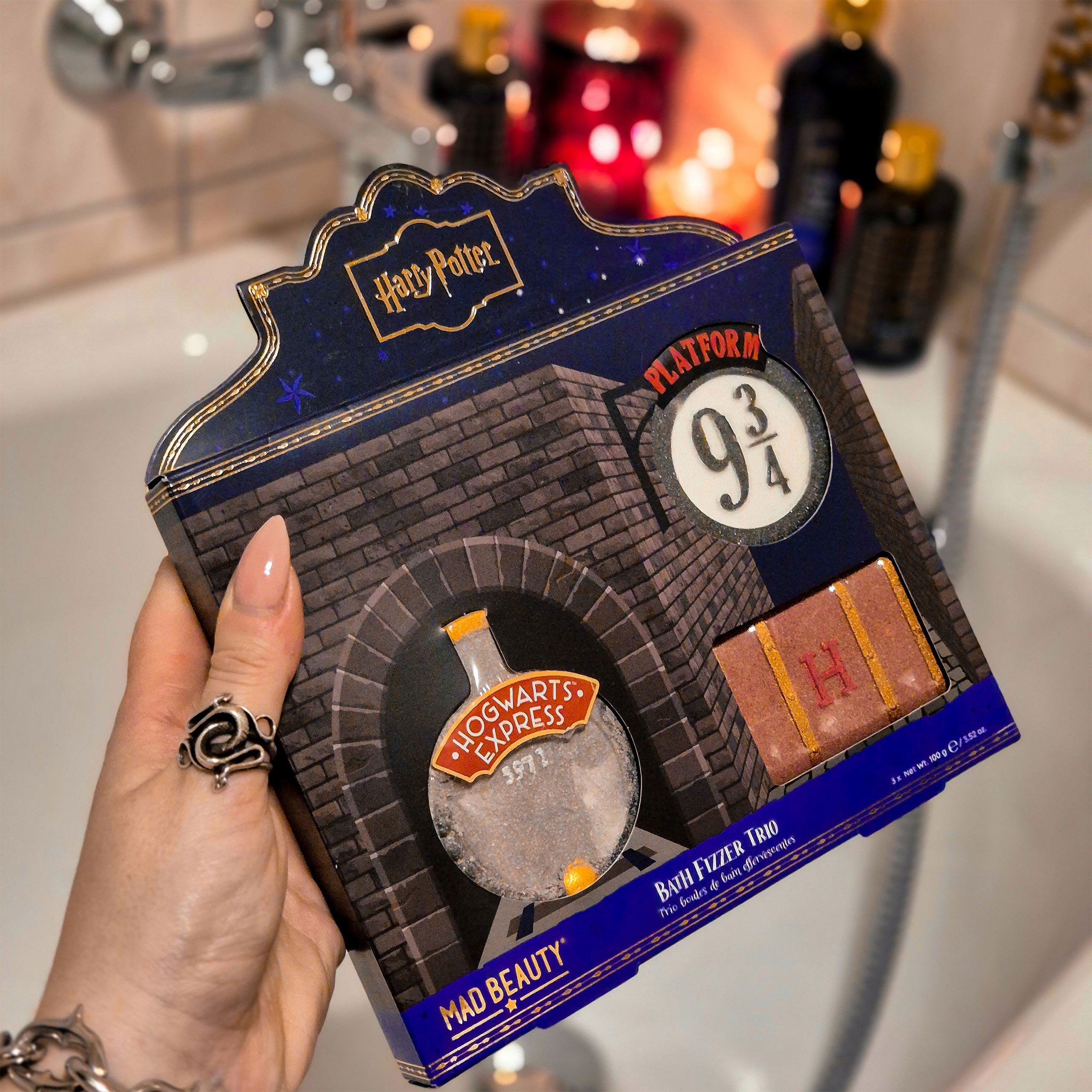 Immagine del prodotto Harry Potter - Set da 3 bombe da bagno Binario 9 3/4