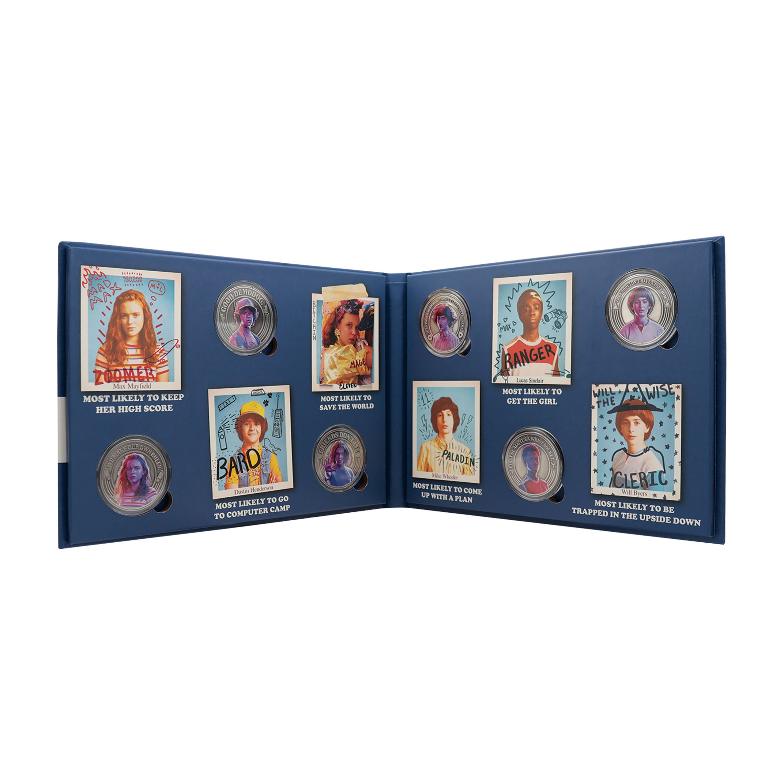 Immagine del prodotto Stranger Things - Album di monete da collezione Hawkins Middle School