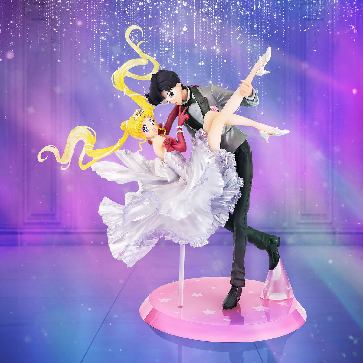 Immagine del prodotto Sailor Moon - Statua Usagi & Tuxedo Mask Moonlight Glow Edition