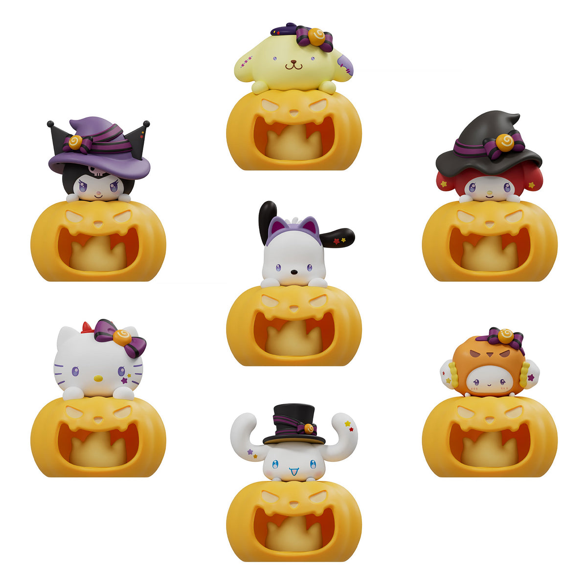 Immagine del prodotto Sanrio - Hello Kitty and Friends Family Trickster Night Light Ornaments Mini Mystery Figure
