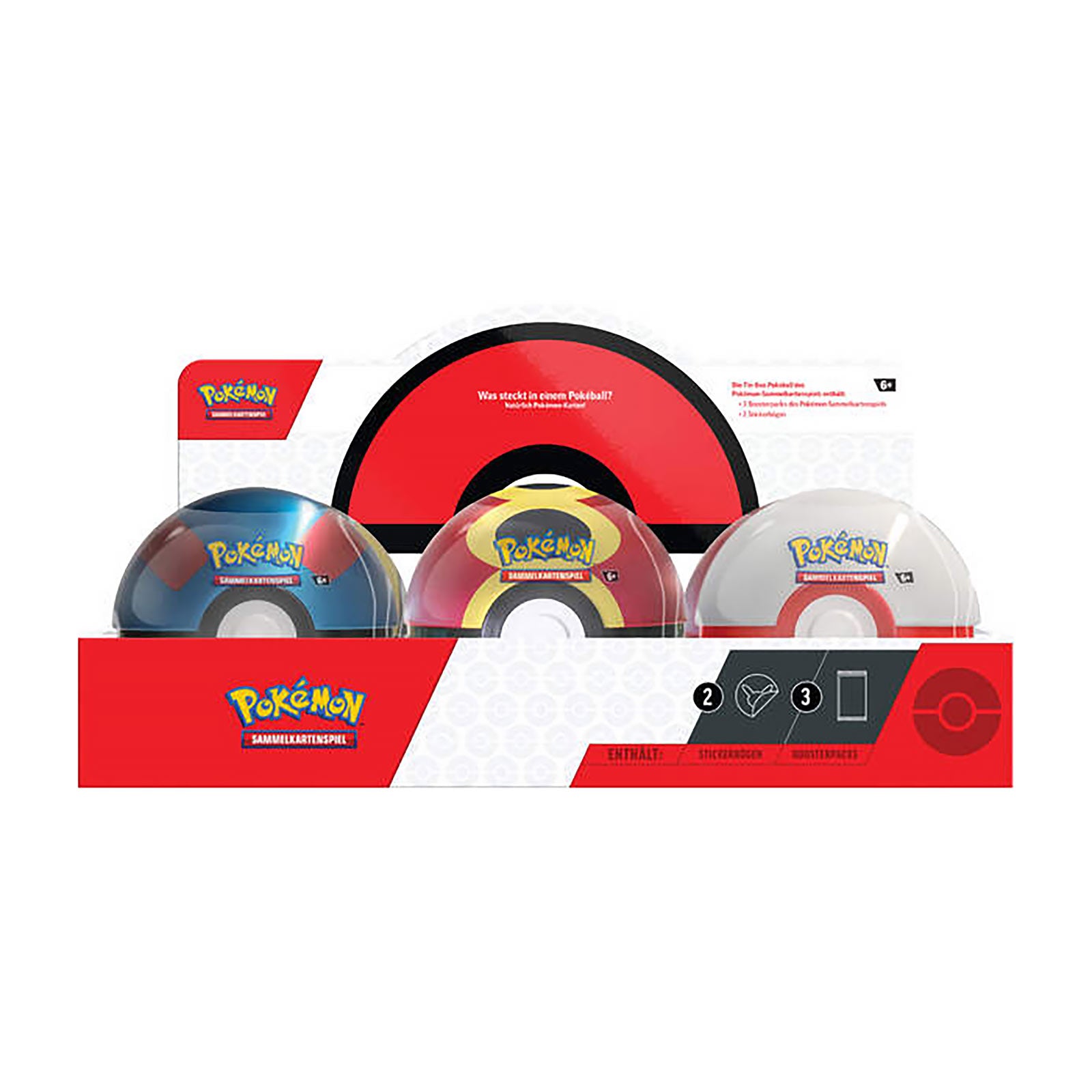 Immagine del prodotto Pokémon - Espositore Tin Box Mystery Pokéball Cards Autunno 2025