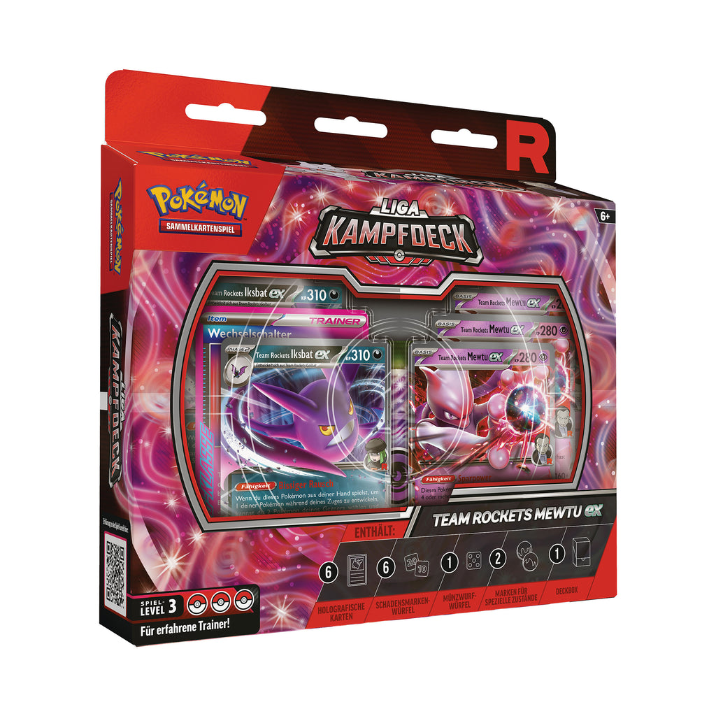 Immagine del prodotto Pokémon - Rocket’s Mewtwo-ex Mazzo Lotta Lega Box Carte Collezionabili