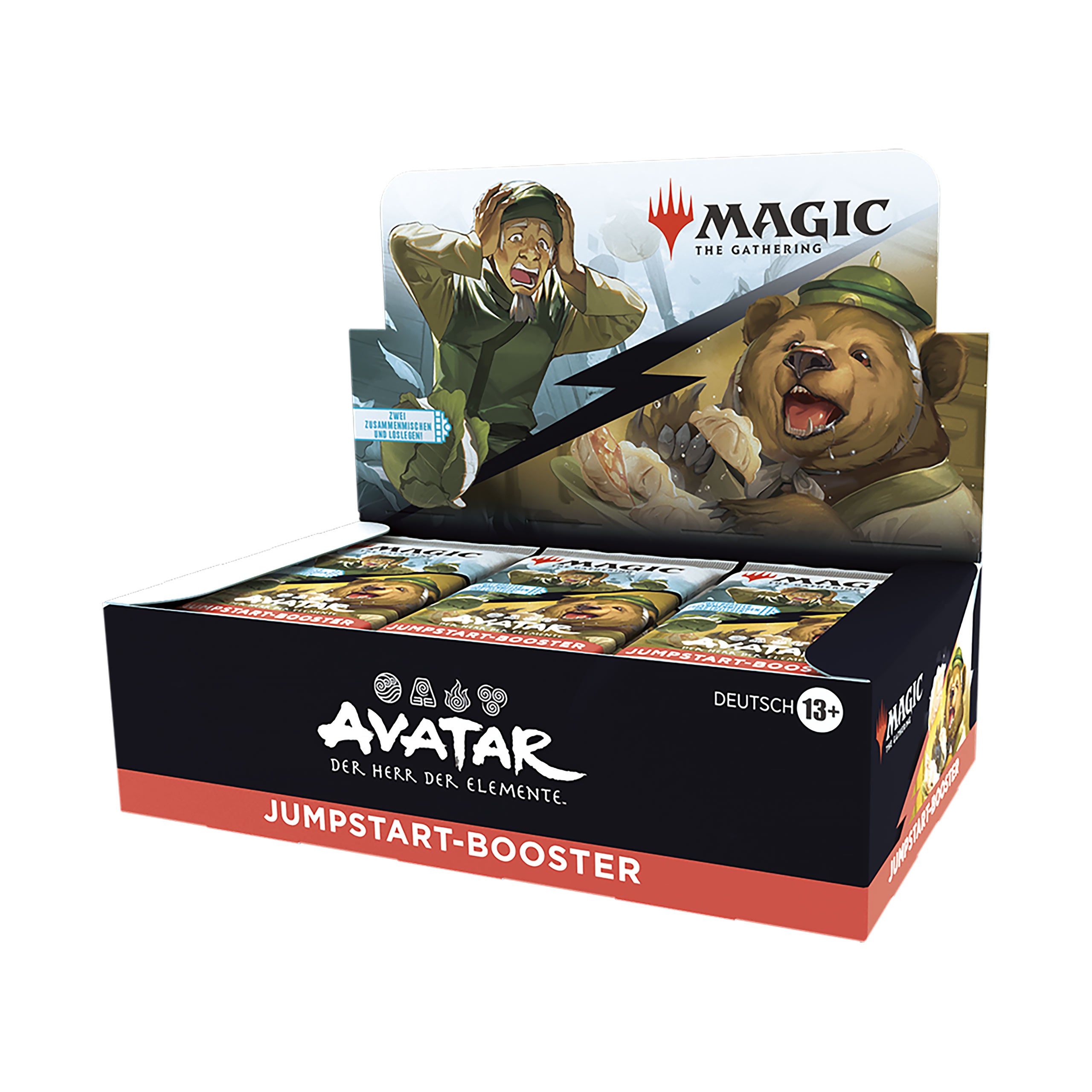 Immagine del prodotto Avatar: La leggenda di Aang Display Booster Jumpstart - Versione tedesca - Magic: The Gathering