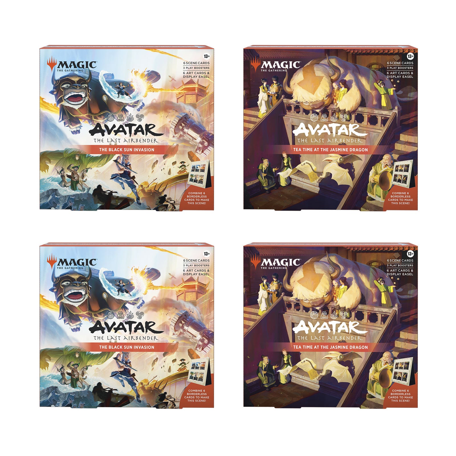 Immagine del prodotto Avatar: The Last Airbender Scene Box Versione inglese - Display Magic: The Gathering