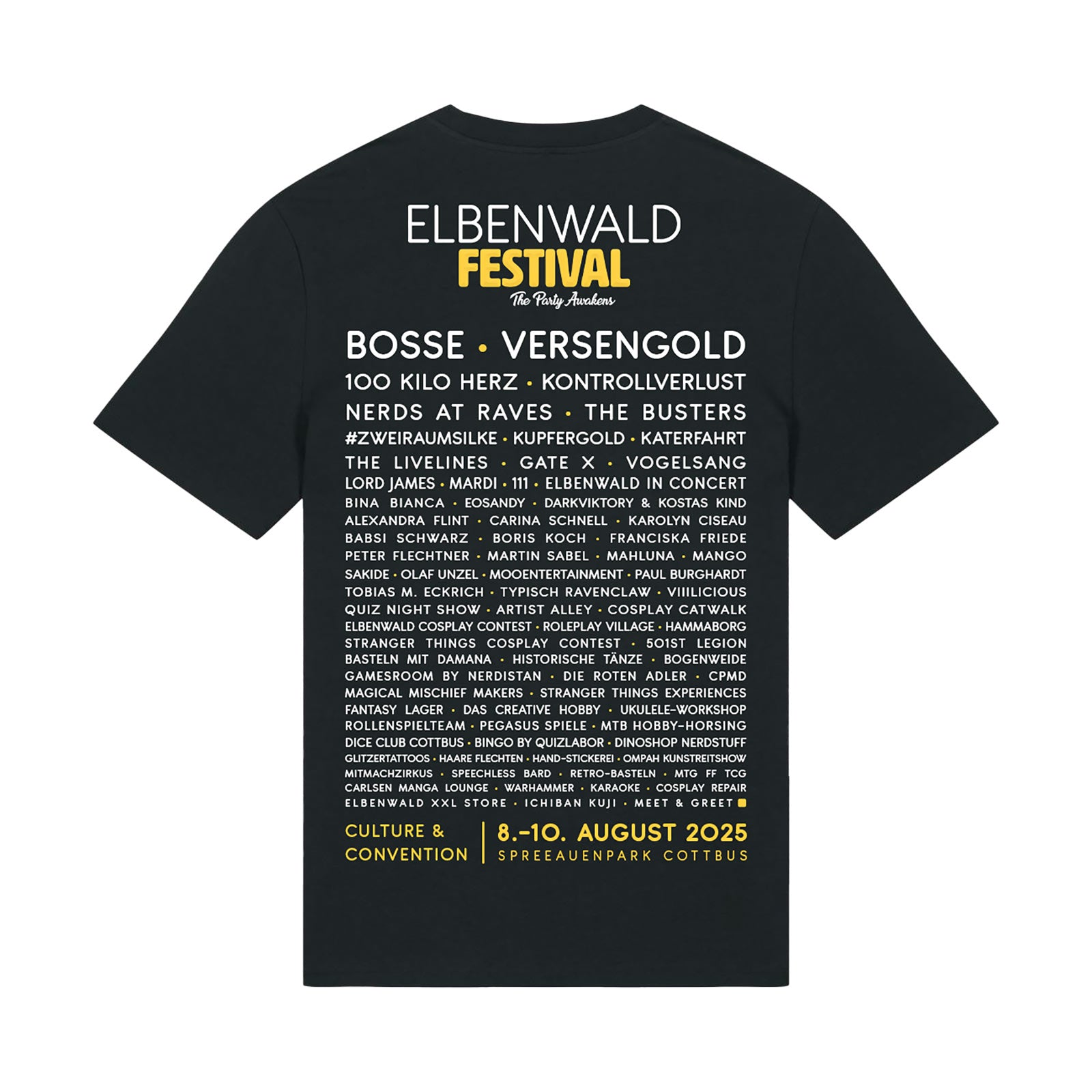 Immagine del prodotto Elbenwald Festival - T-shirt Tape nera