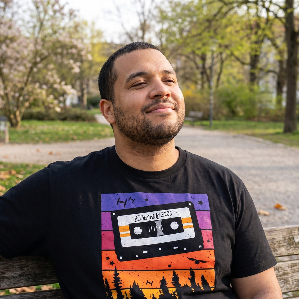 Product image Elbenwald Festival - Tape T-Shirt Black