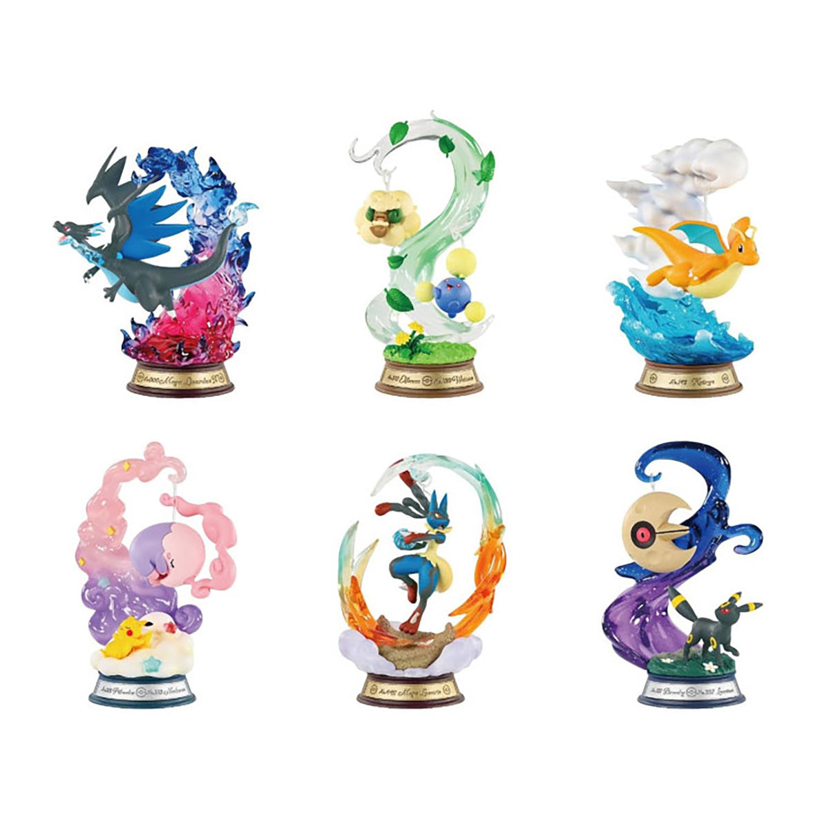 Immagine del prodotto Pokémon - Mystery Swing Vignette Collection 4 Diorama Espositore di Figure