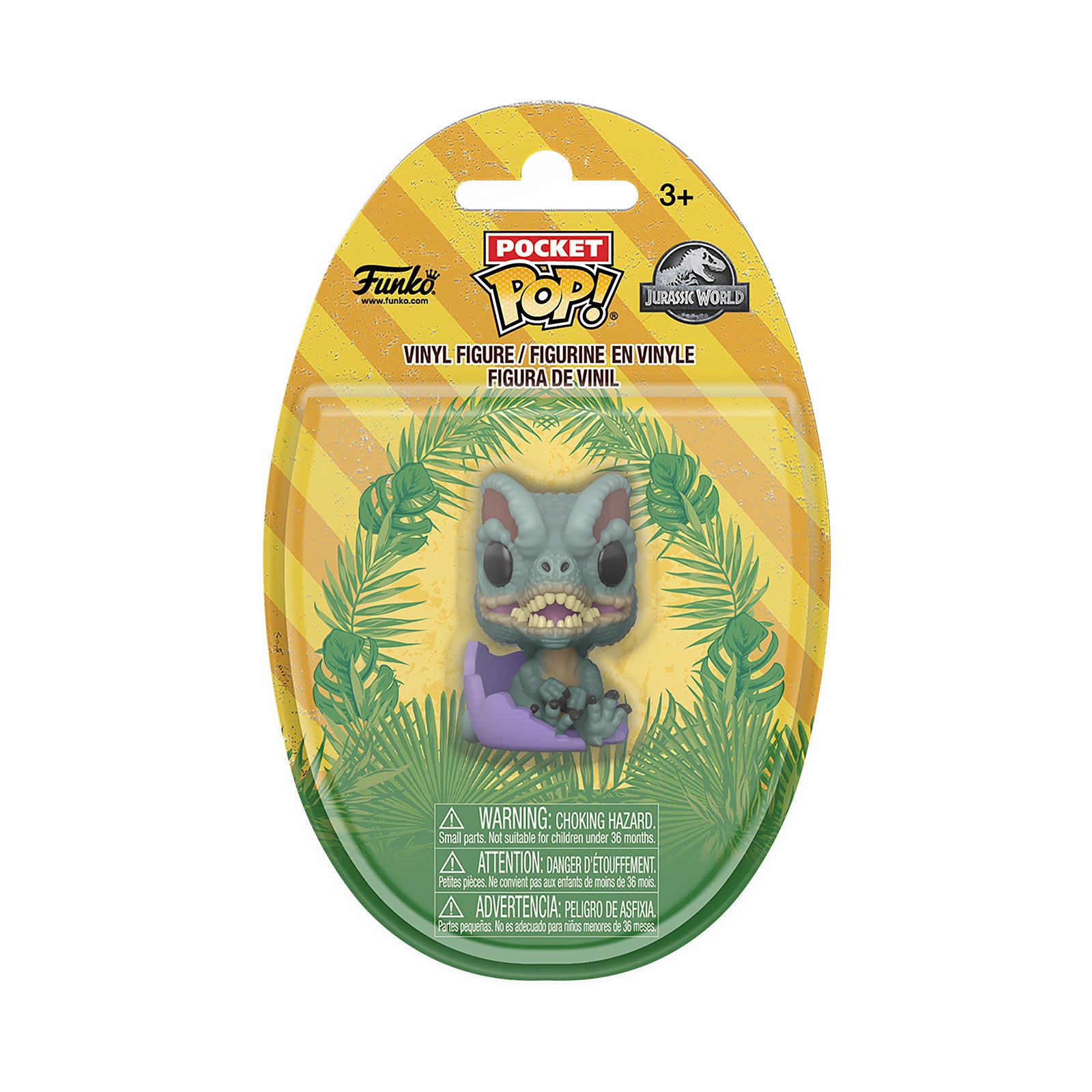 Immagine del prodotto Jurassic Park - Figura Funko Pocket Pop Uovo Dilophosaurus