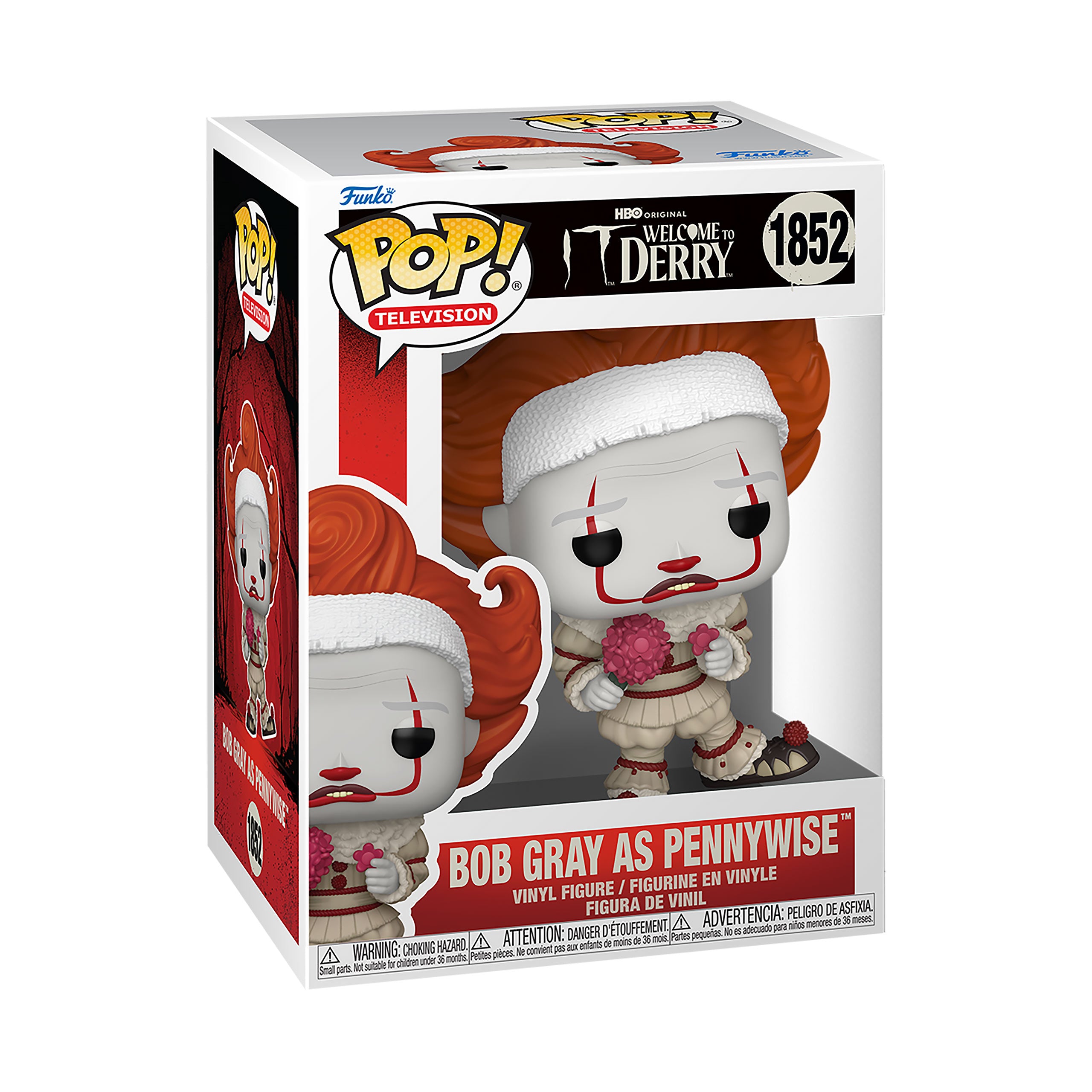 Immagine del prodotto Stephen King IT: Welcome to Derry - Bob Gray come Pennywise figura Funko Pop!