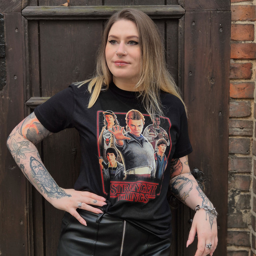Immagine del prodotto T-Shirt Final Season Characters - Stranger Things