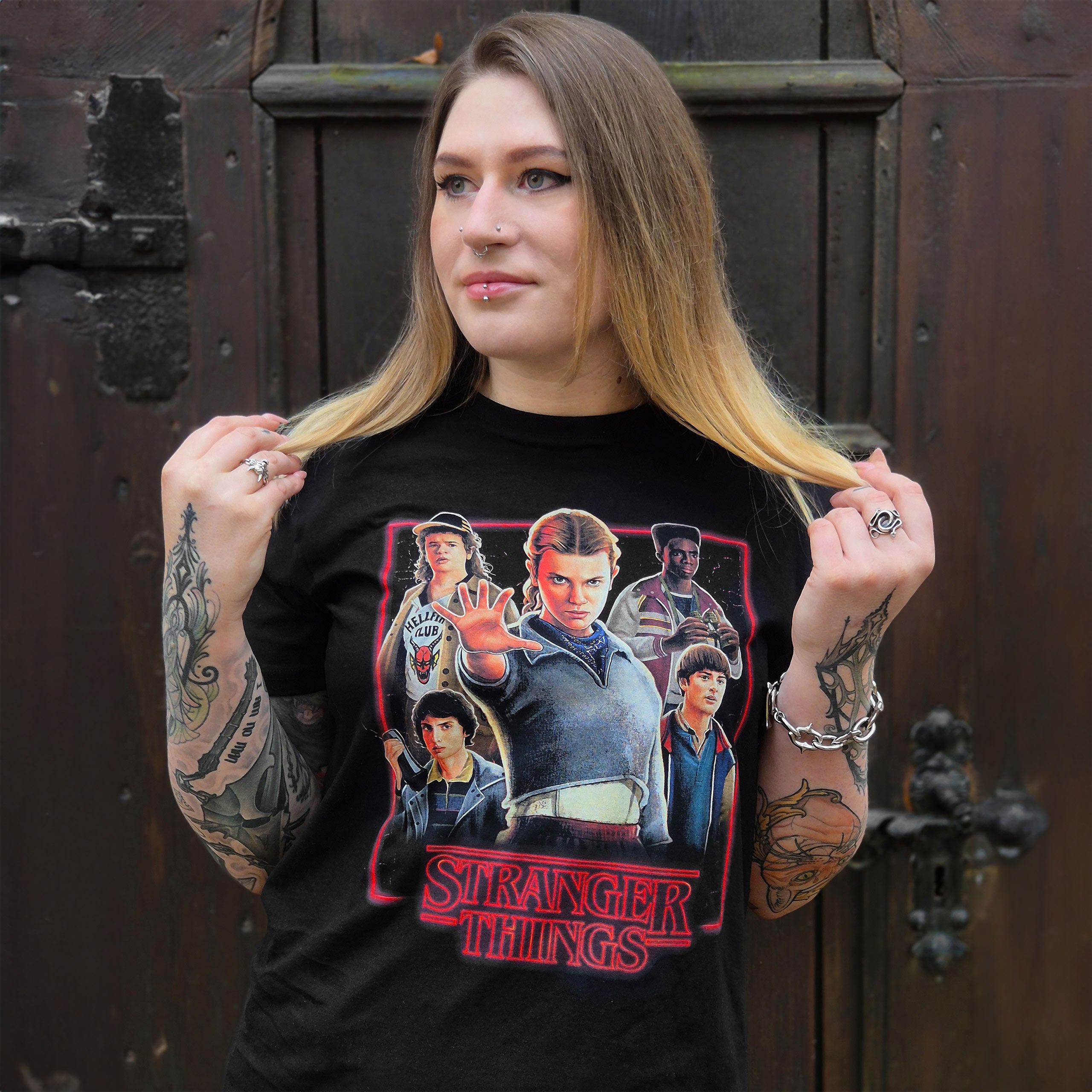 Immagine del prodotto T-Shirt Final Season Characters - Stranger Things