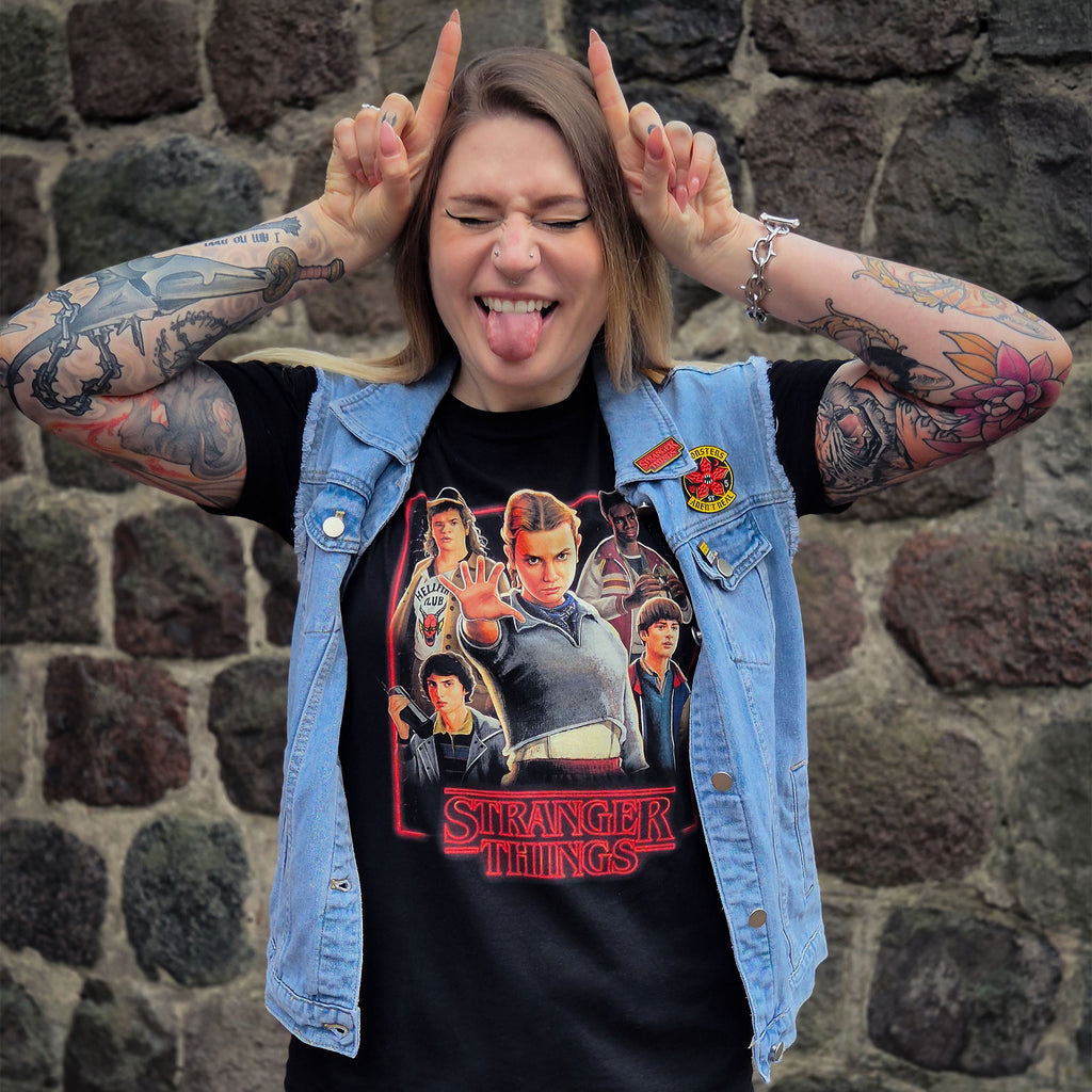 Immagine del prodotto T-Shirt Final Season Characters - Stranger Things