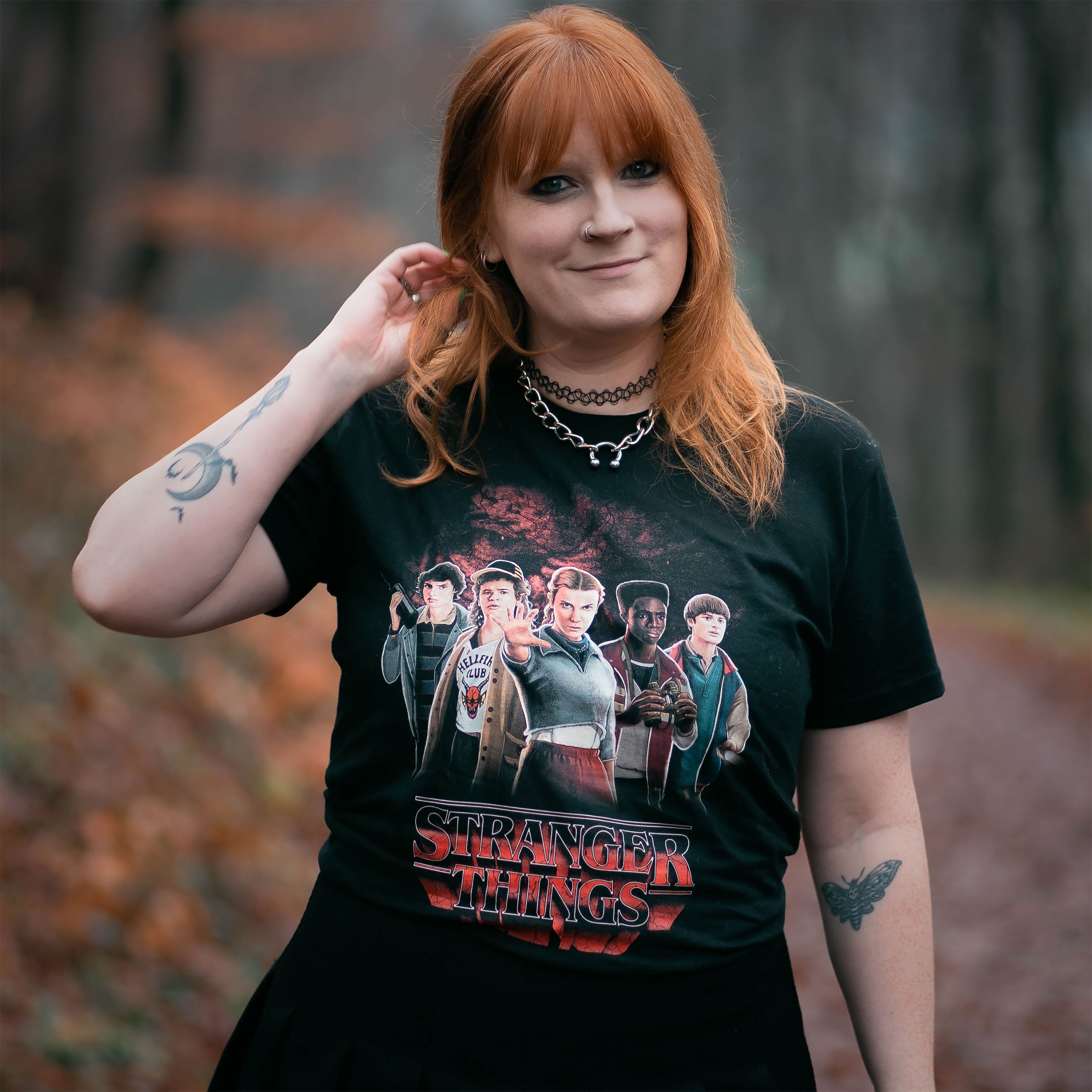 Immagine del prodotto T-shirt Party vs. Vecna Stagione Finale - Stranger Things