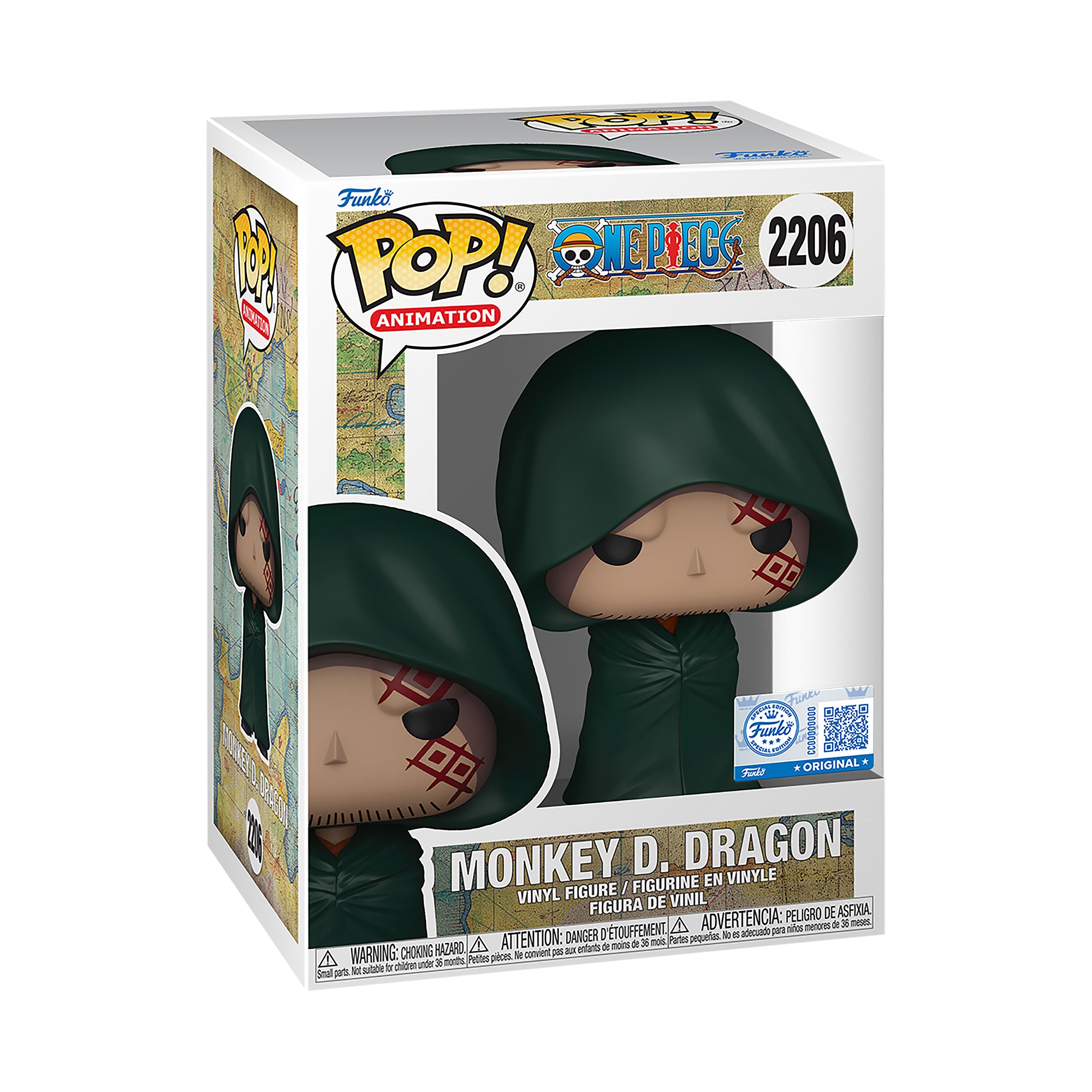 Immagine del prodotto One Piece – Figura Funko Pop Monkey D. Dragon