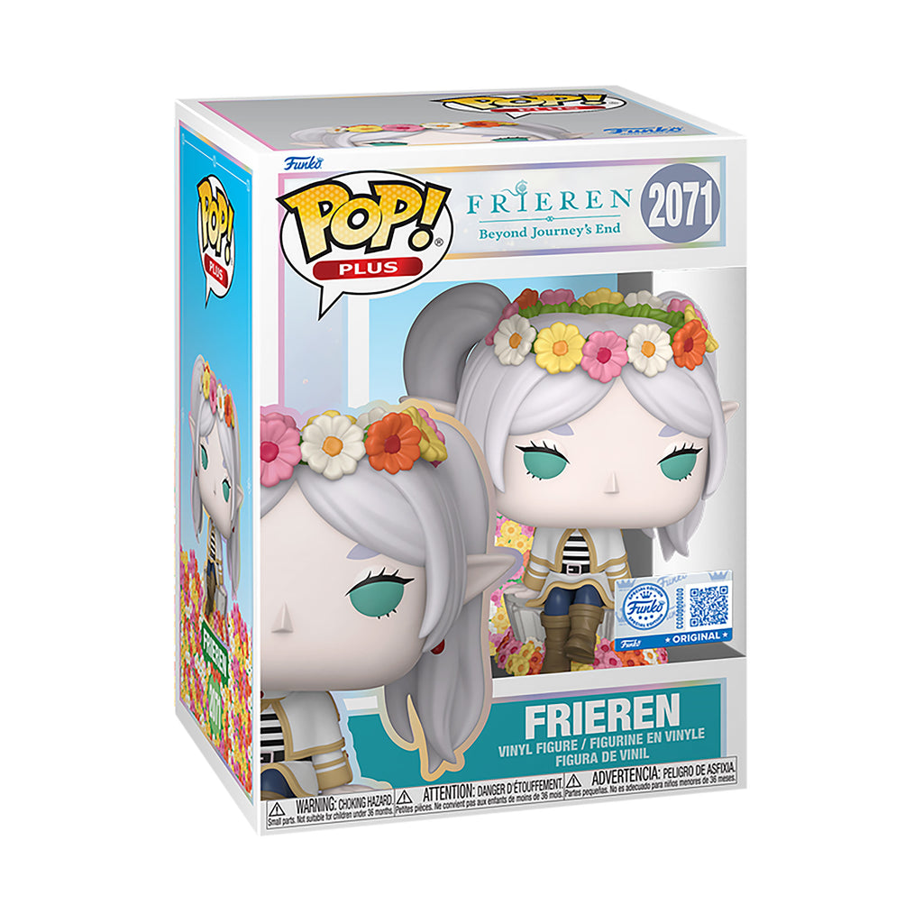 Immagine del prodotto Frieren: Oltre la fine del viaggio - Frieren (Corona di fiori) Figura Funko Pop! Esclusiva