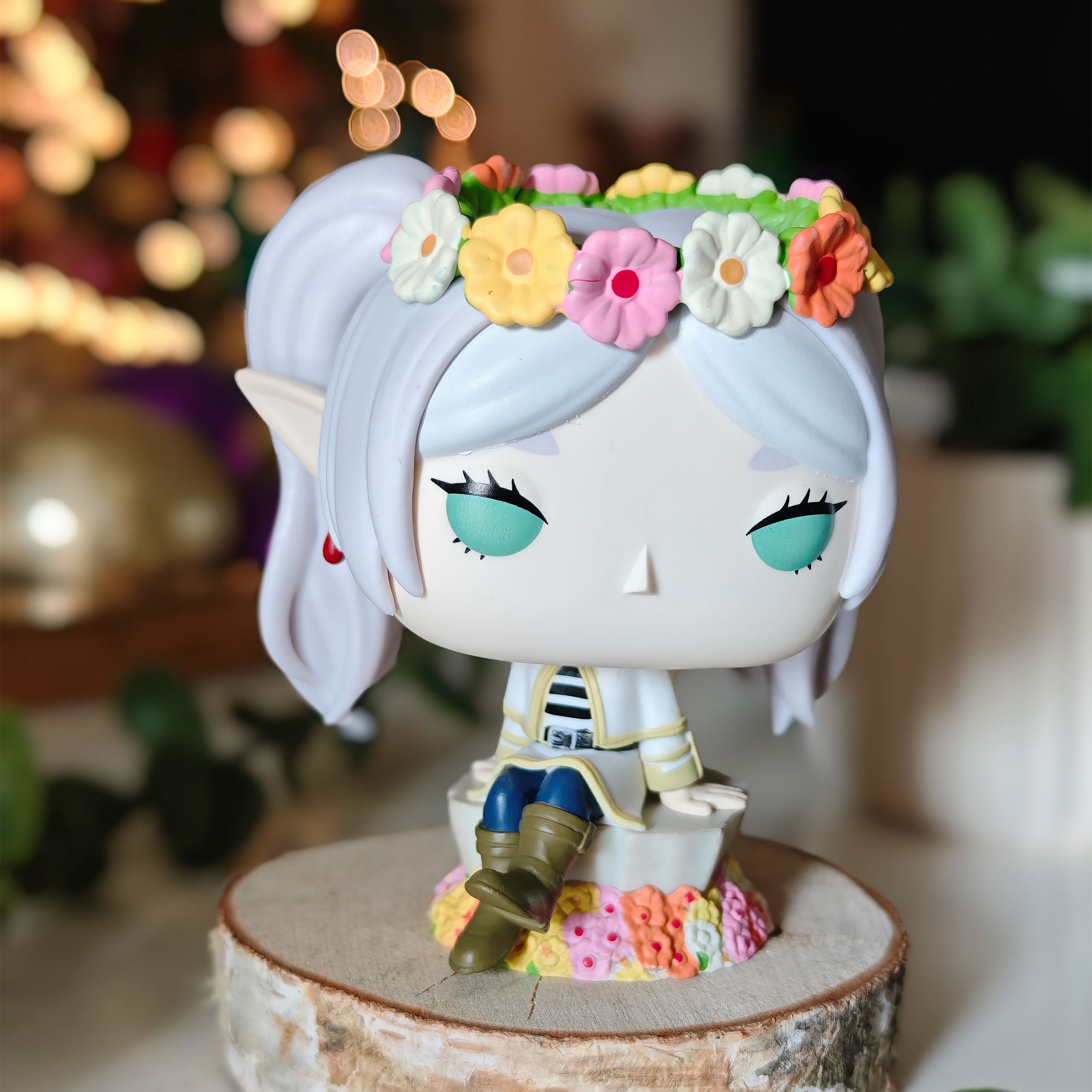 Immagine del prodotto Frieren: Oltre la fine del viaggio - Frieren (Corona di fiori) Figura Funko Pop! Esclusiva