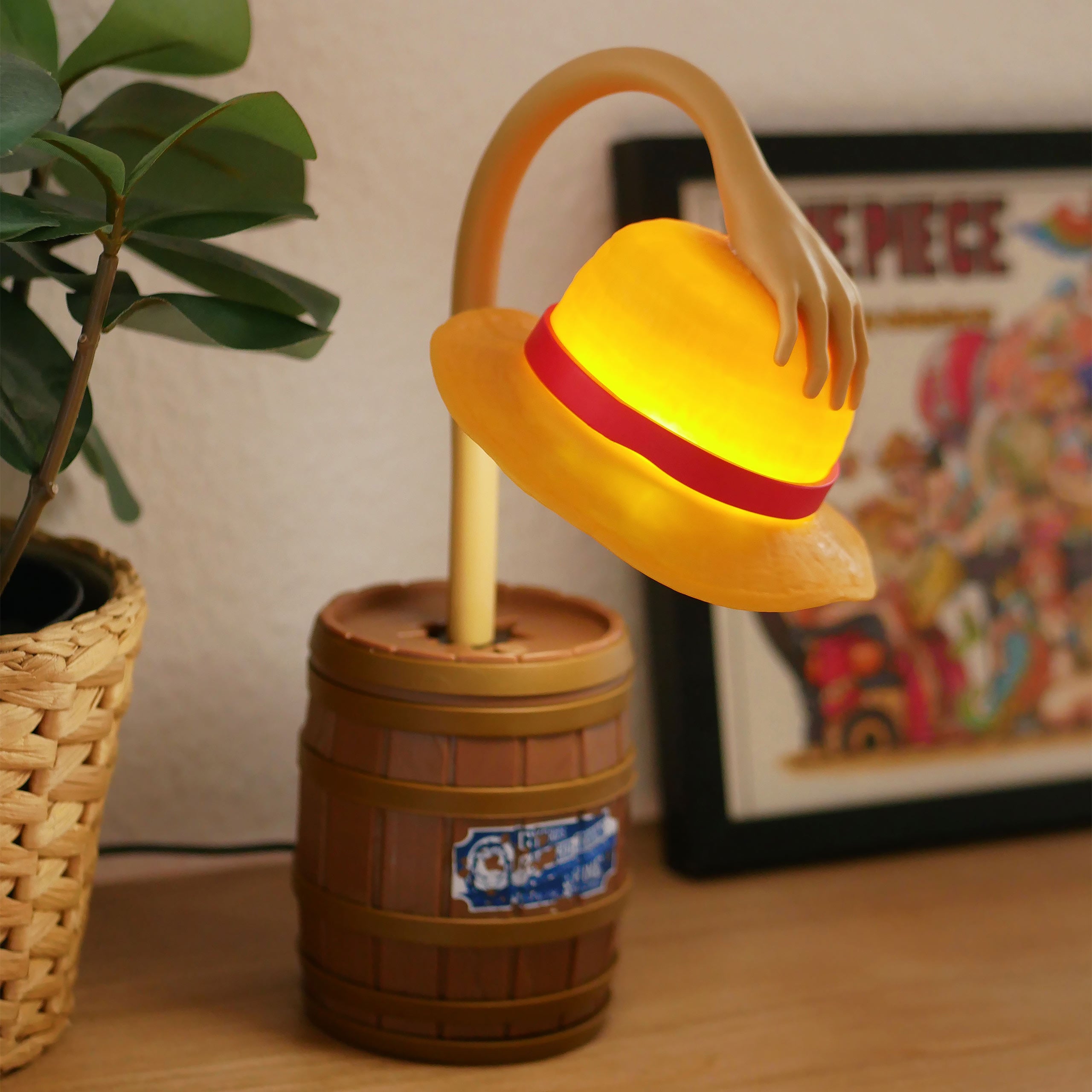 Immagine del prodotto One Piece - Lampada da tavolo Cappello di Paglia