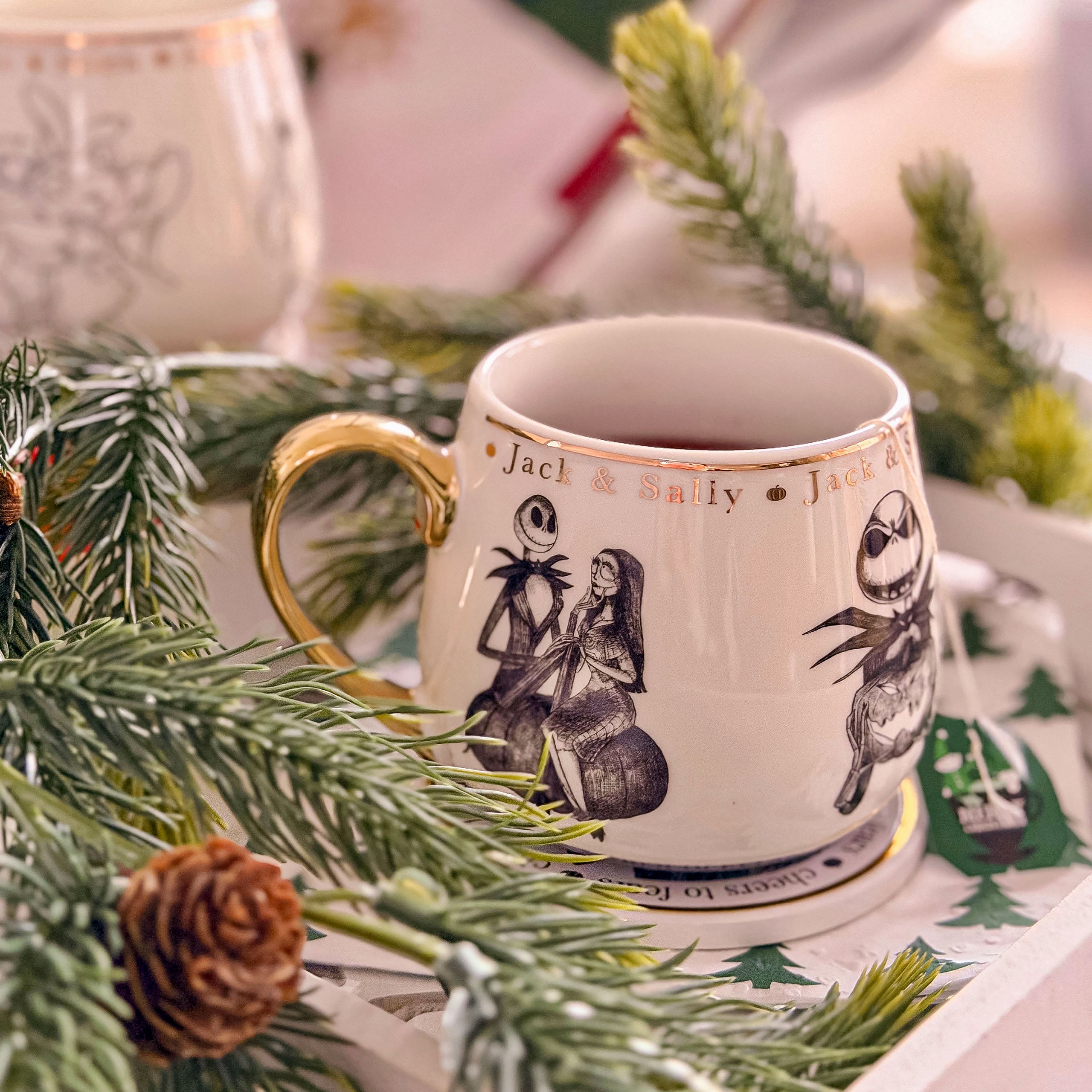 Immagine del prodotto Nightmare Before Christmas - Tazza da collezione premium Sally e Jack