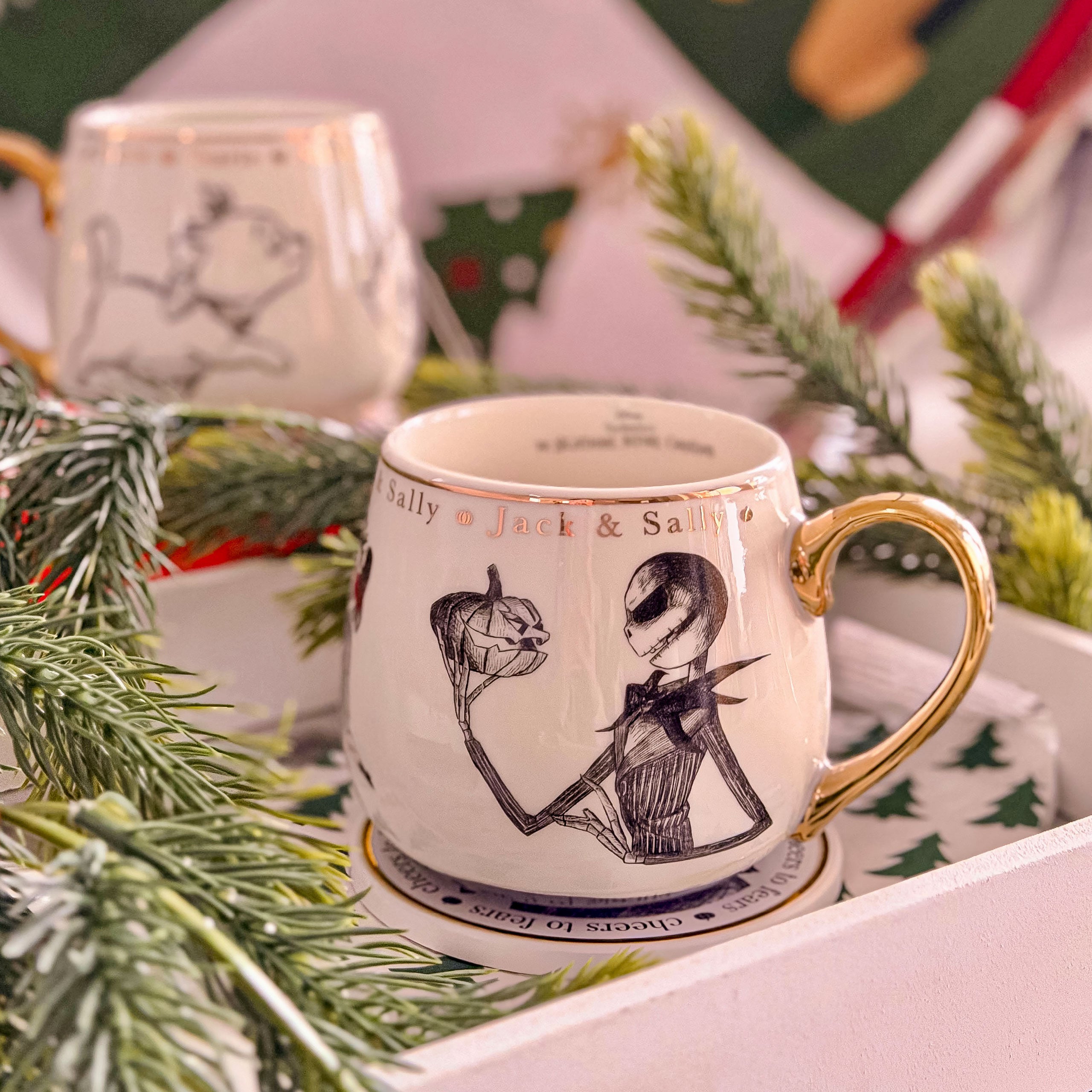 Immagine del prodotto Nightmare Before Christmas - Tazza da collezione premium Sally e Jack