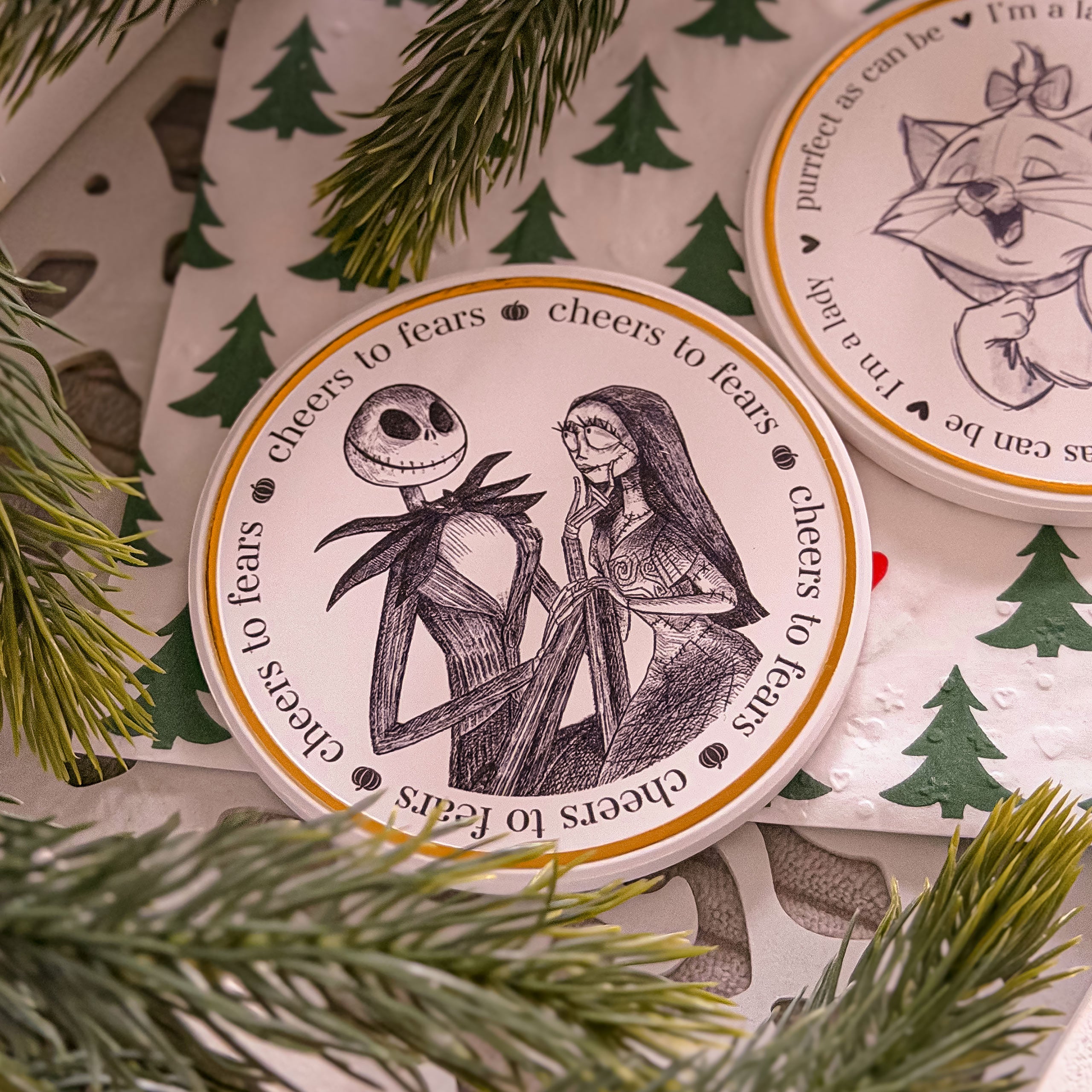 Immagine del prodotto Nightmare Before Christmas - Sottobicchiere Sally e Jack