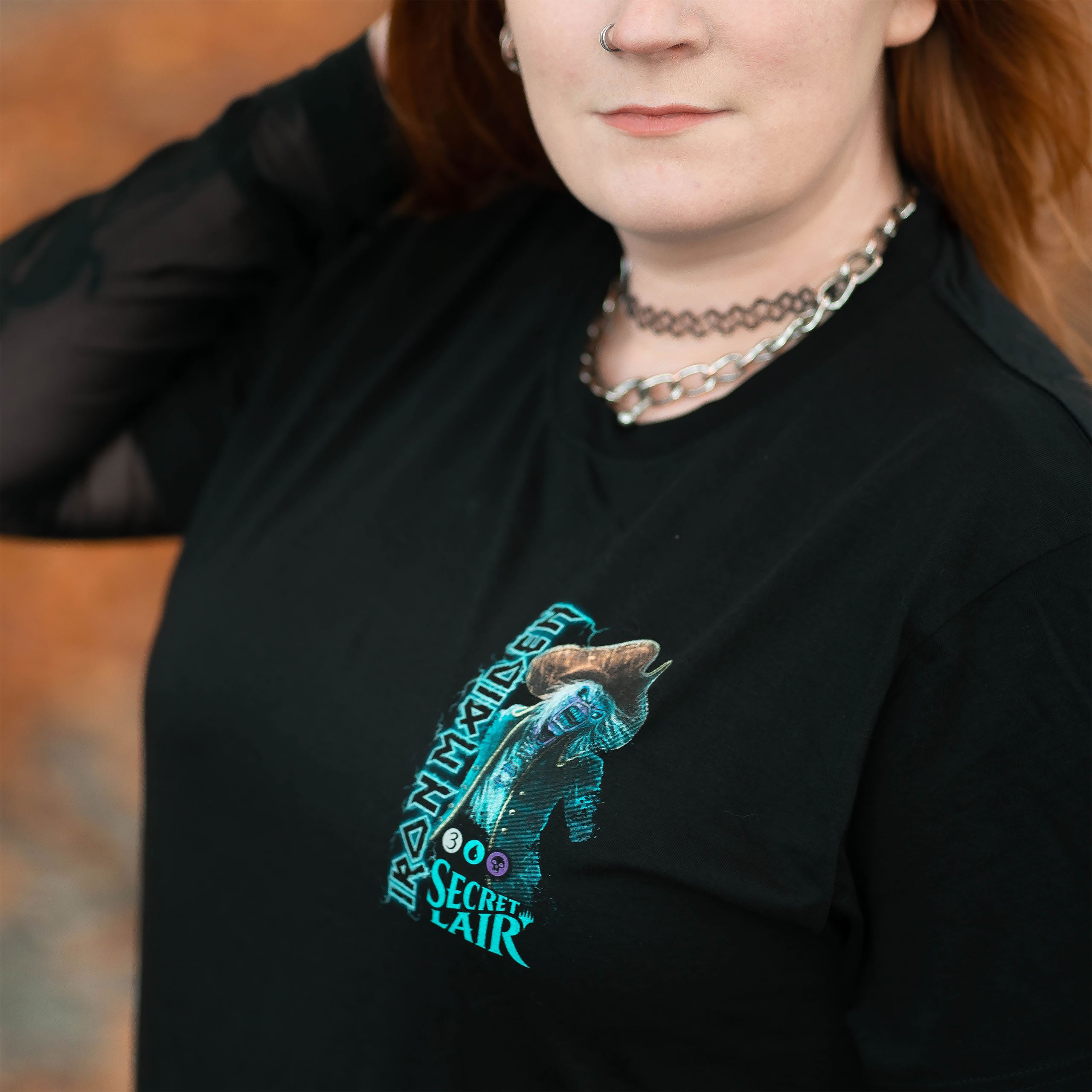 Immagine del prodotto Iron Maiden - Magic: The Gathering Captain N'Ghathrod T-shirt nera
