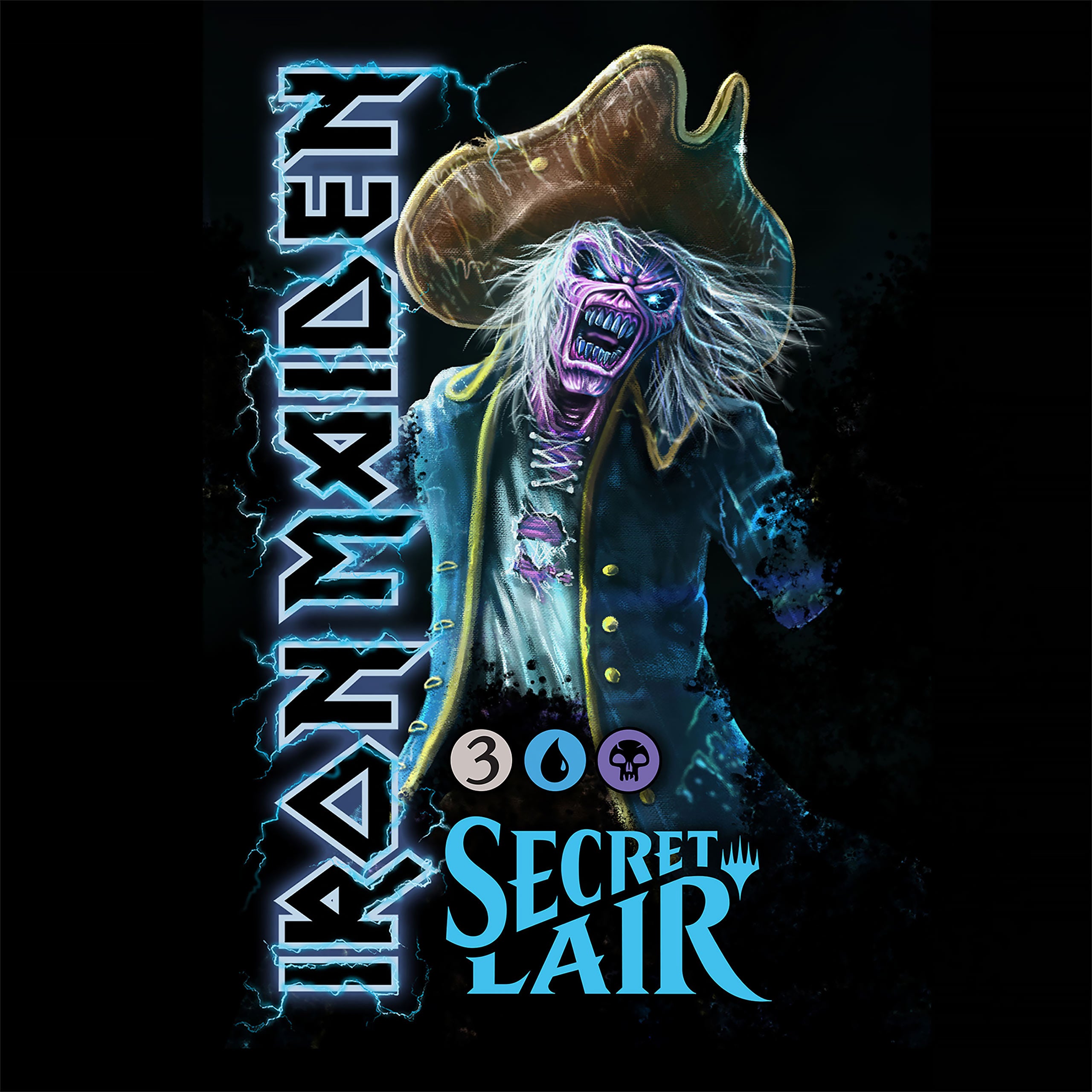 Immagine del prodotto Iron Maiden - Magic Captain N'Ghathrod felpa con cappuccio nera