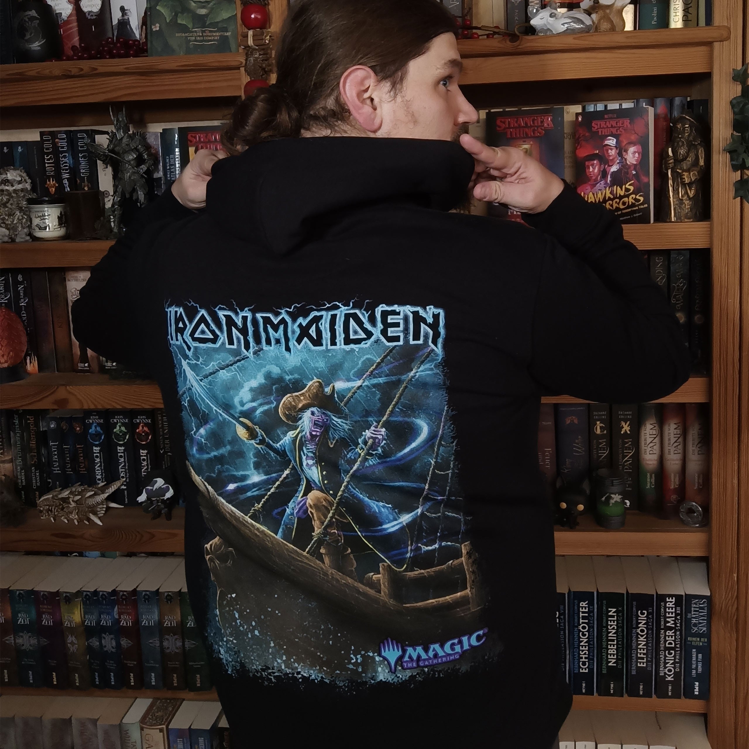 Immagine del prodotto Iron Maiden - Magic Captain N'Ghathrod felpa con cappuccio nera