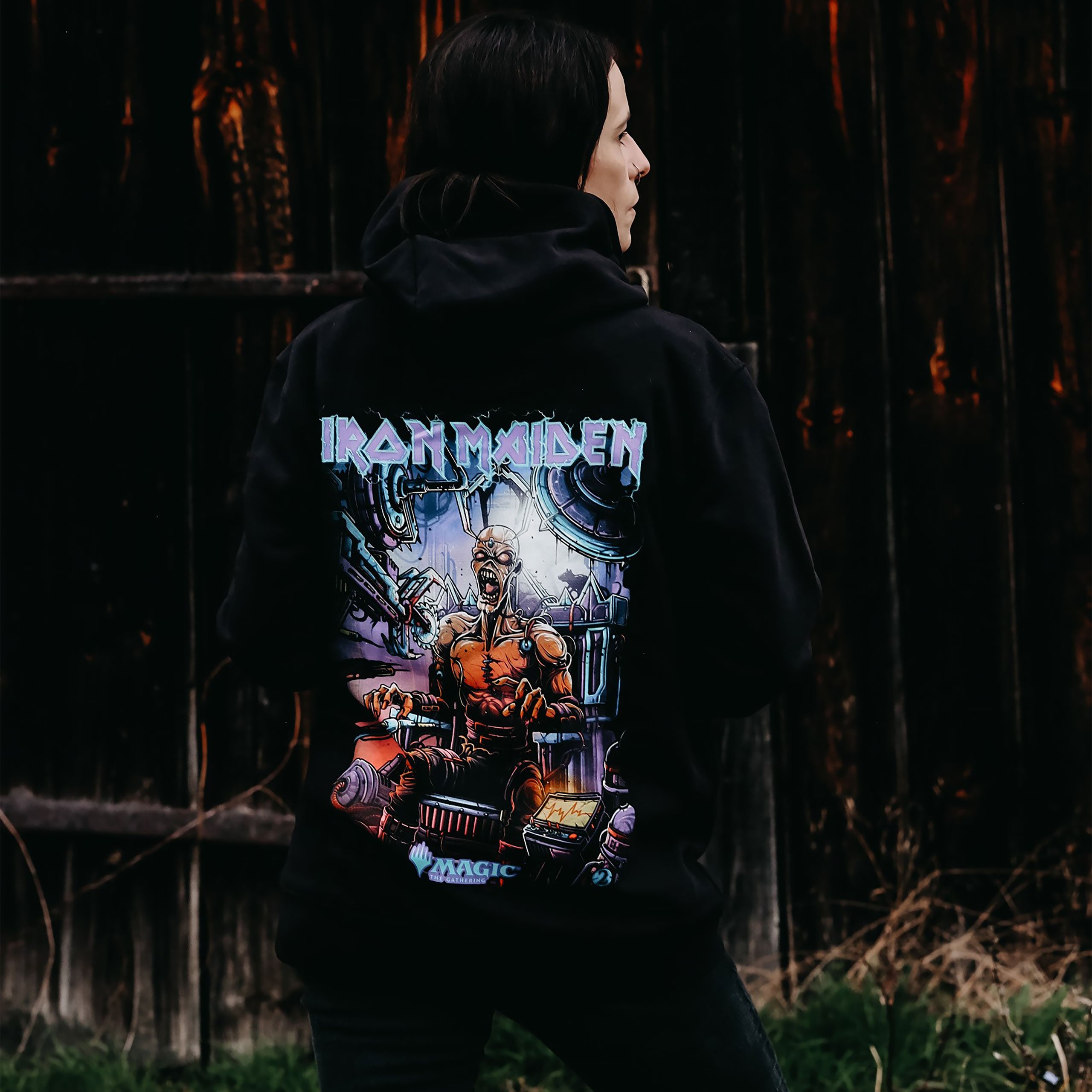 Immagine del prodotto Iron Maiden - Magic Minocrank Felpa con cappuccio nera