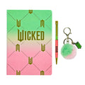 Immagine del prodotto Wicked - Quaderno con penna a sfera e portachiavi