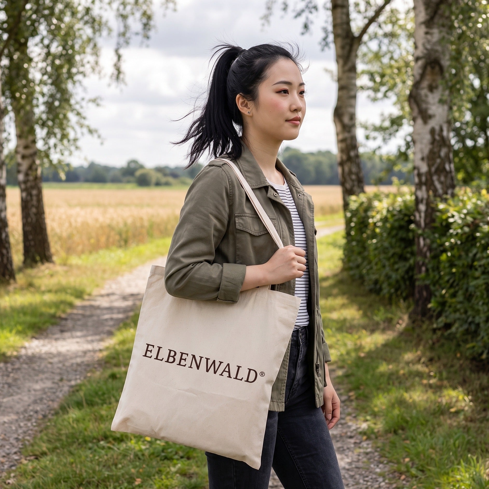 Immagine del prodotto Grande borsa di cotone premium Elbenwald
