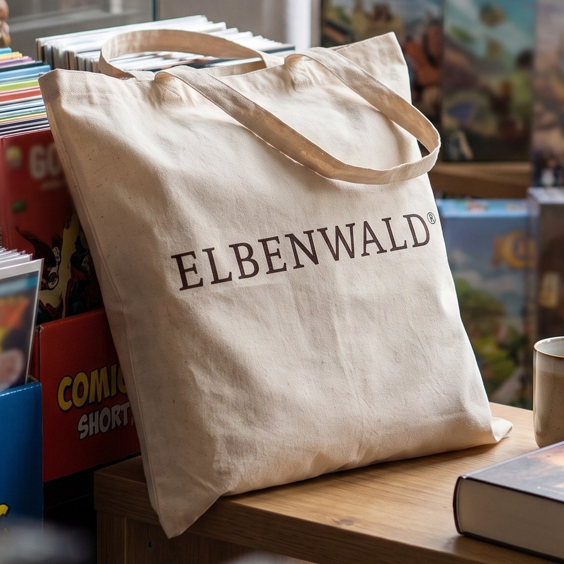 Immagine del prodotto Grande borsa di cotone premium Elbenwald