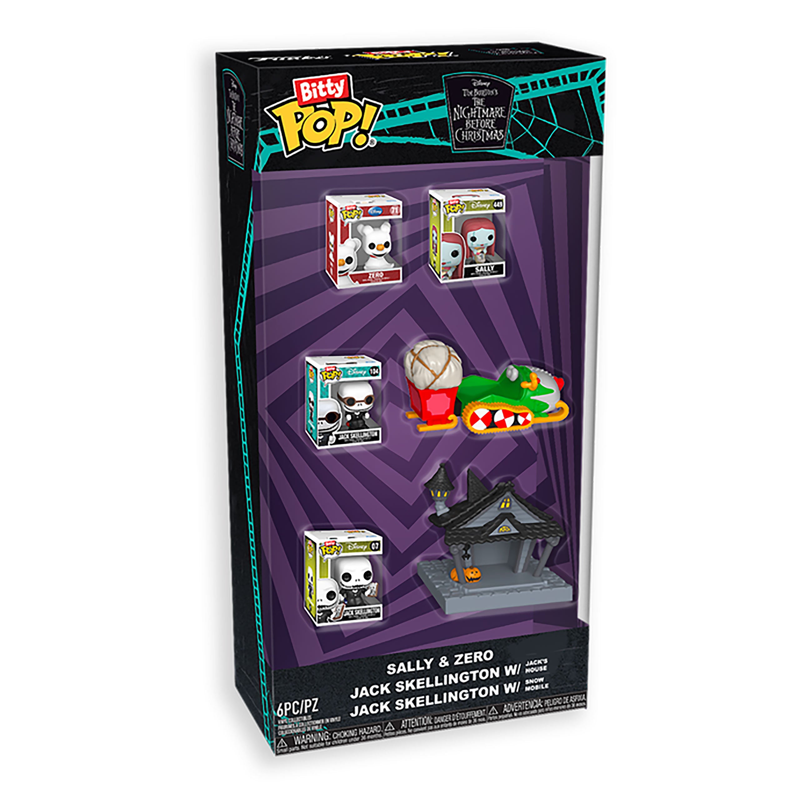 Immagine del prodotto Nightmare Before Christmas - Set iniziale di figurine Funko Bitty Pop!