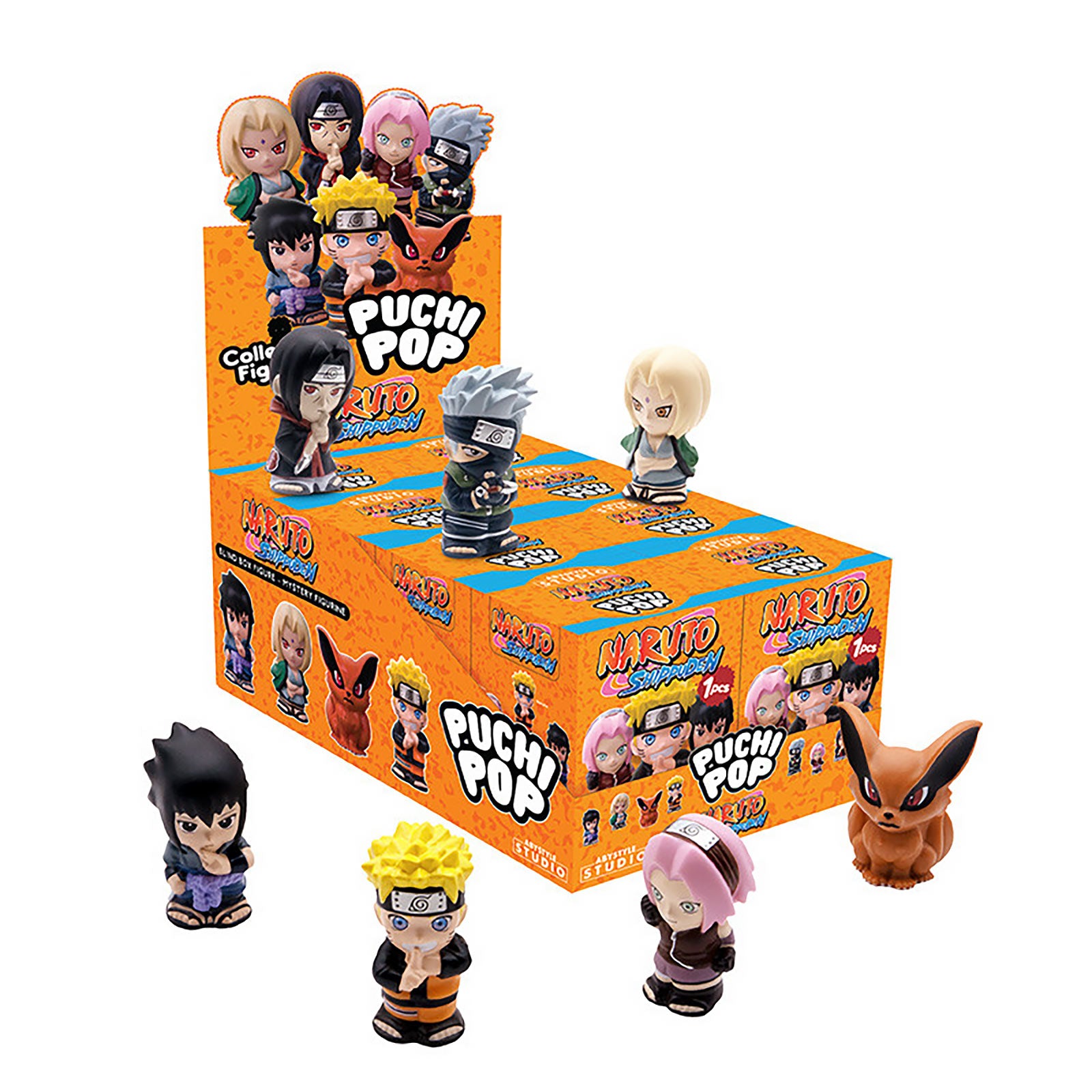Product image Naruto Shippuden - Puchipop Wave 1 Mystery Figures Display E1090564