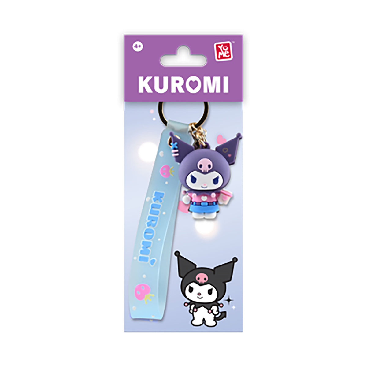Immagine del prodotto Hello Kitty and Friends - Portachiavi a sorpresa YuMe Kuromi Cute Outfit