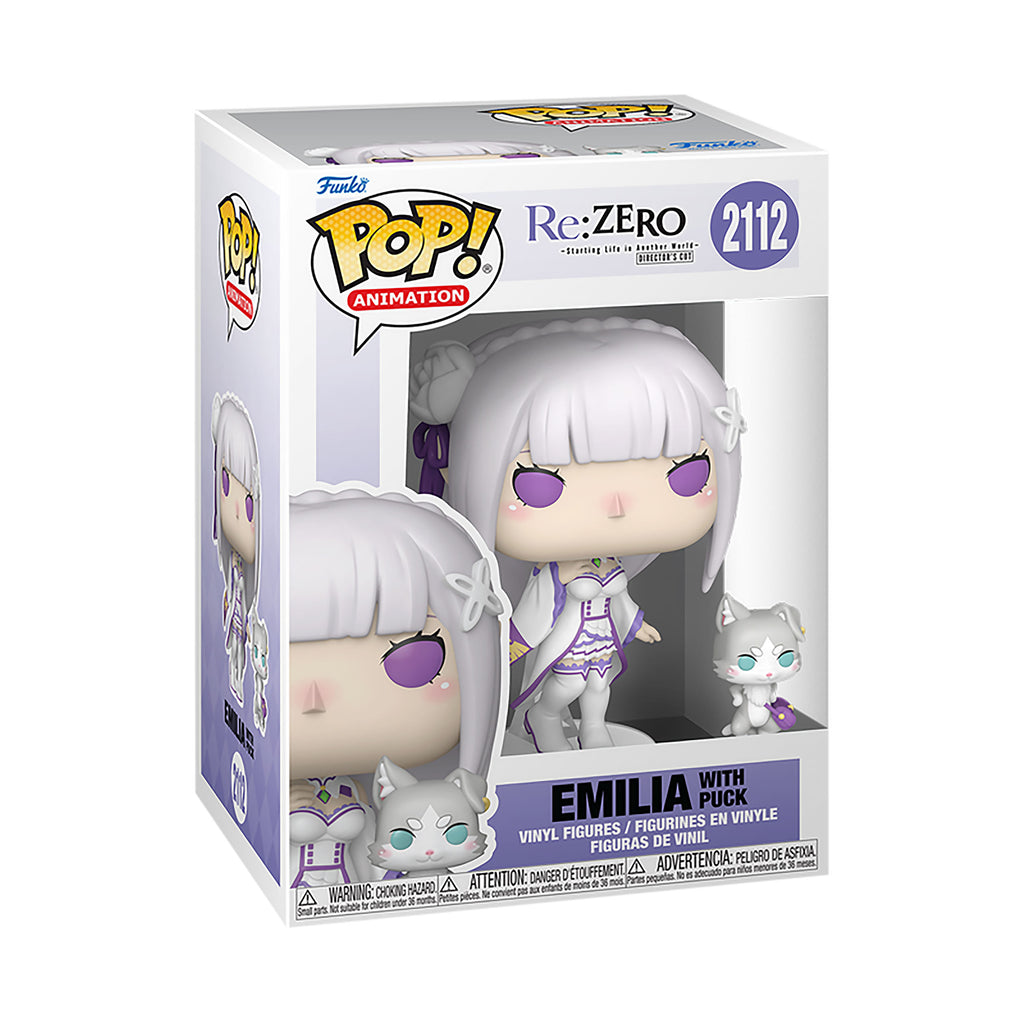 Immagine del prodotto Re:Zero - Emilia con Puck Figura Funko Pop!