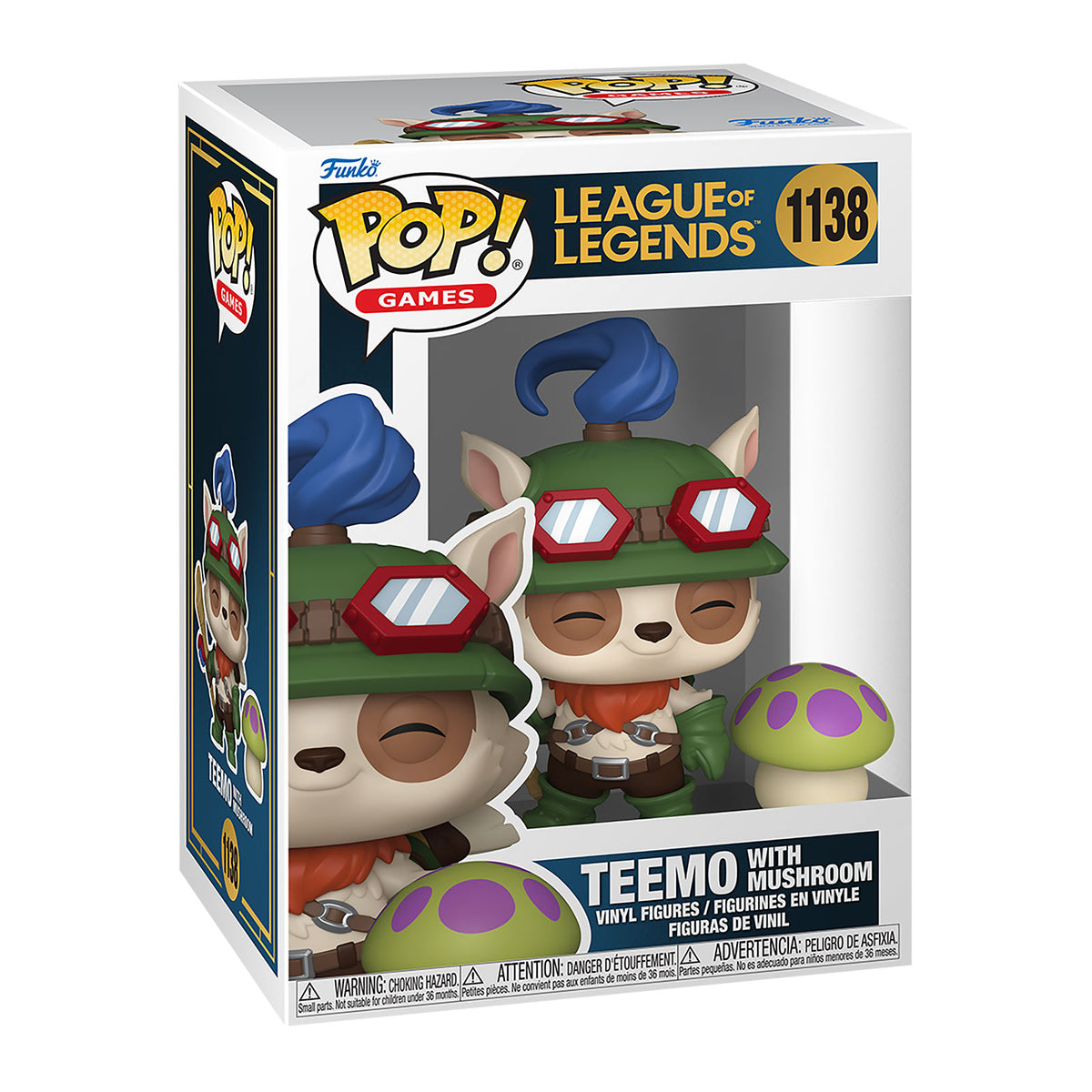 Immagine del prodotto League of Legends - Teemo con fungo Figura Funko Pop!