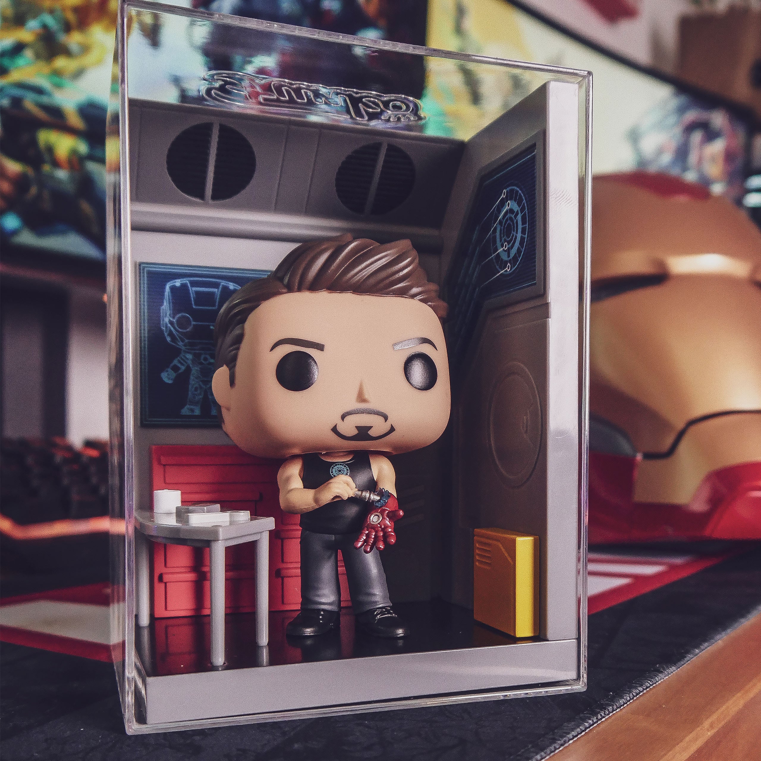 Immagine del prodotto Iron Man - Laboratorio di Tony Funko Pop Nooks Diorama