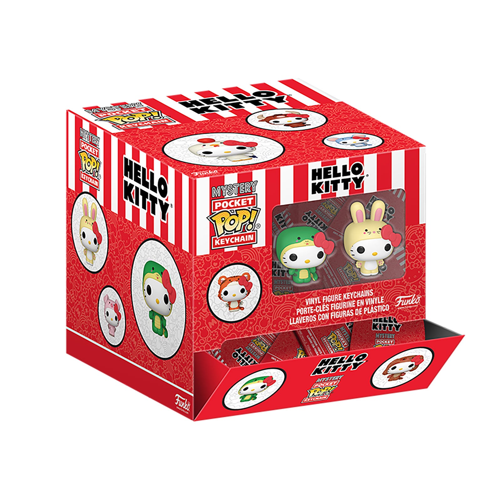 Product image Hello Kitty and Friends Animals Mystery Funko Pop Keychain - Sanrio Display E1090674