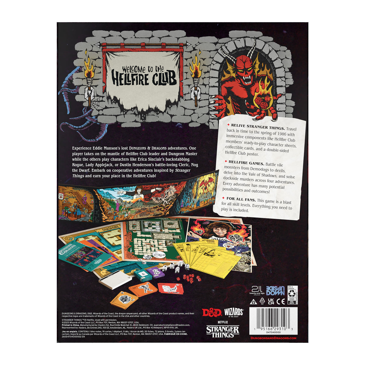 Immagine del prodotto Dungeons & Dragons – Stranger Things Starter Set versione inglese