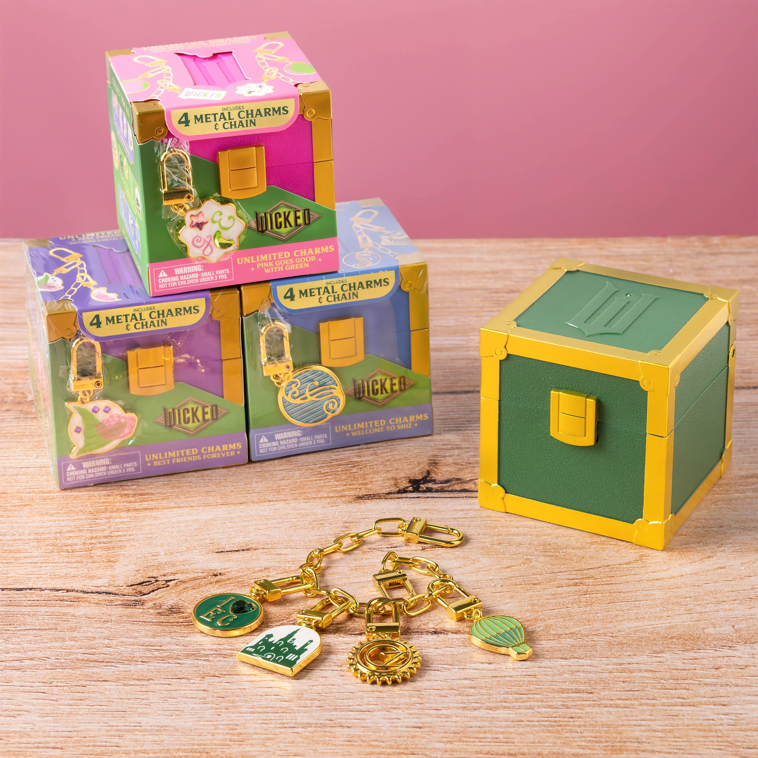 Immagine del prodotto Wicked - Valigetta Emerald City con bracciale con charms