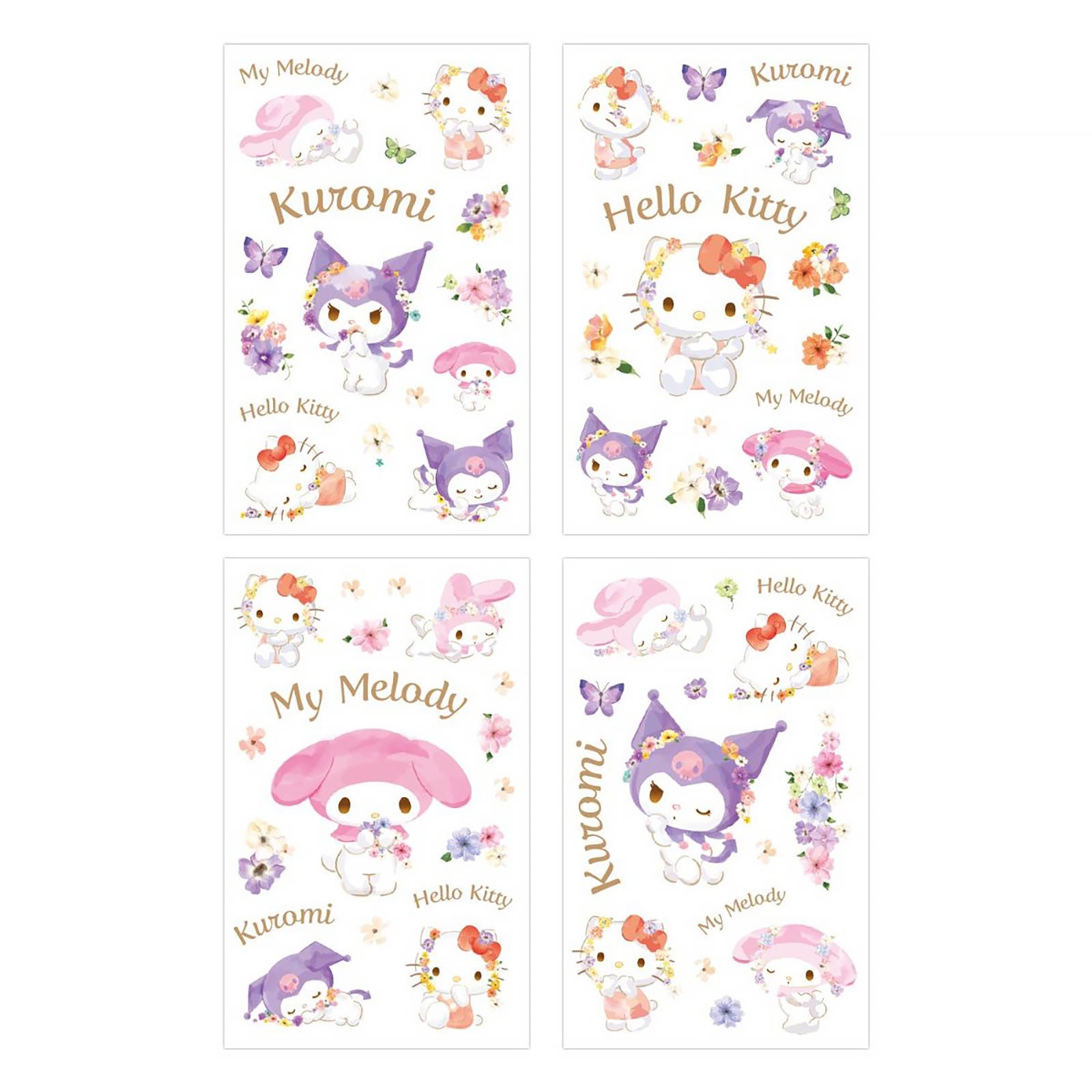 Immagine del prodotto Hello Kitty & Friends Set di adesivi Pastel Vivid