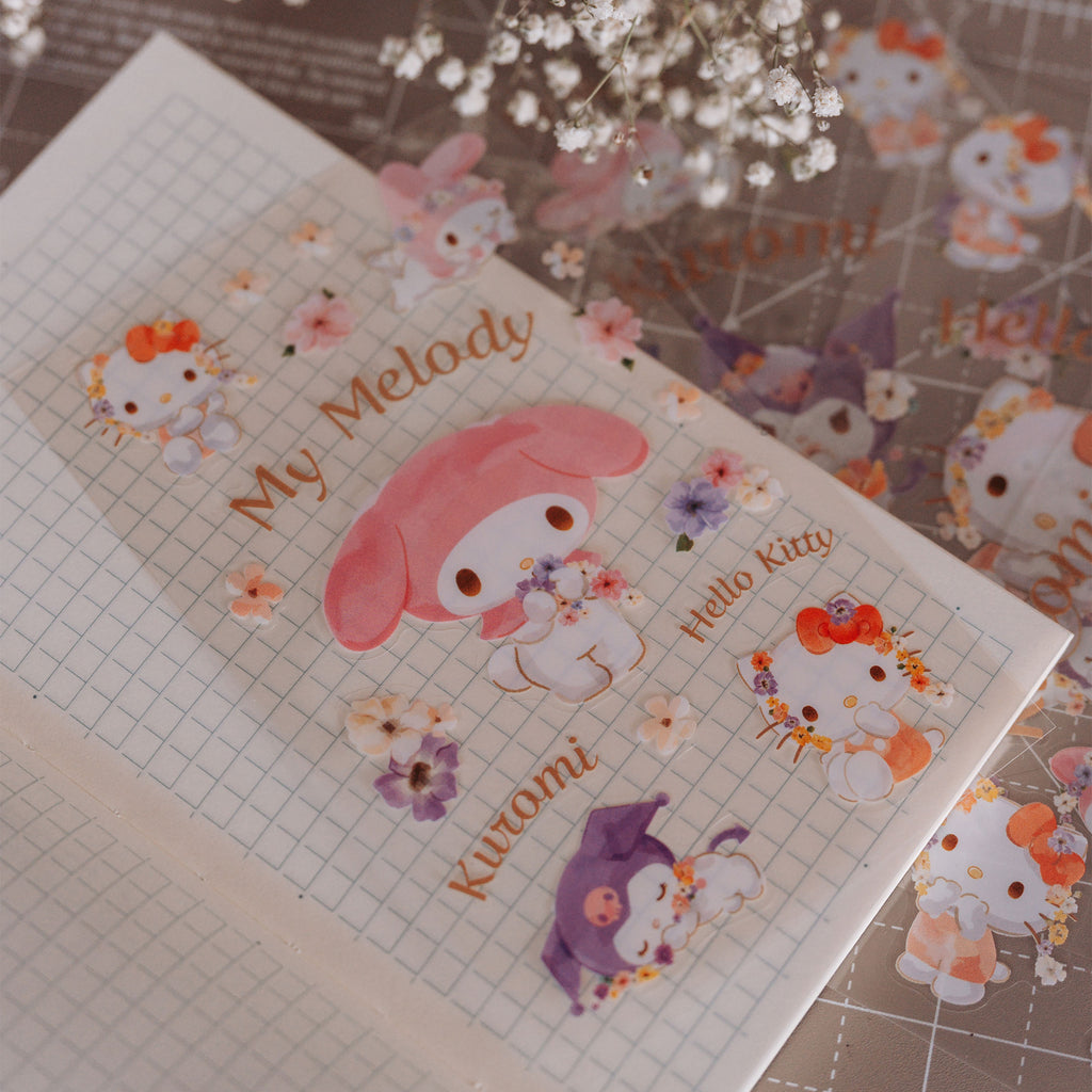 Immagine del prodotto Hello Kitty & Friends Set di adesivi Pastel Vivid