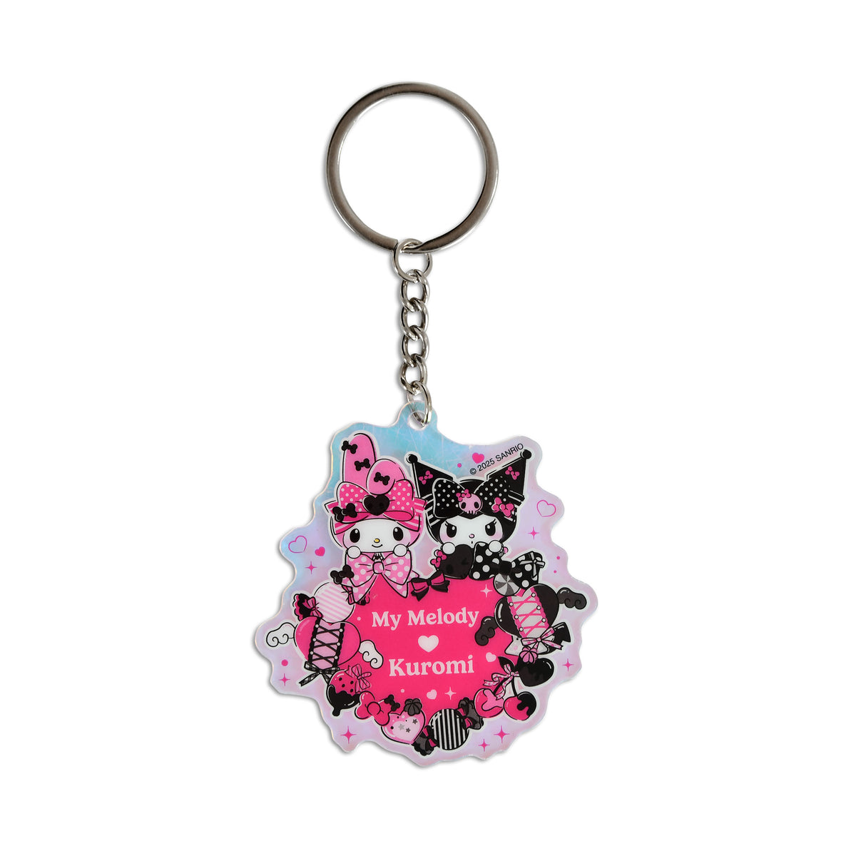 Immagine del prodotto Hello Kitty - Portachiavi in acrilico My Melody e Kuromi