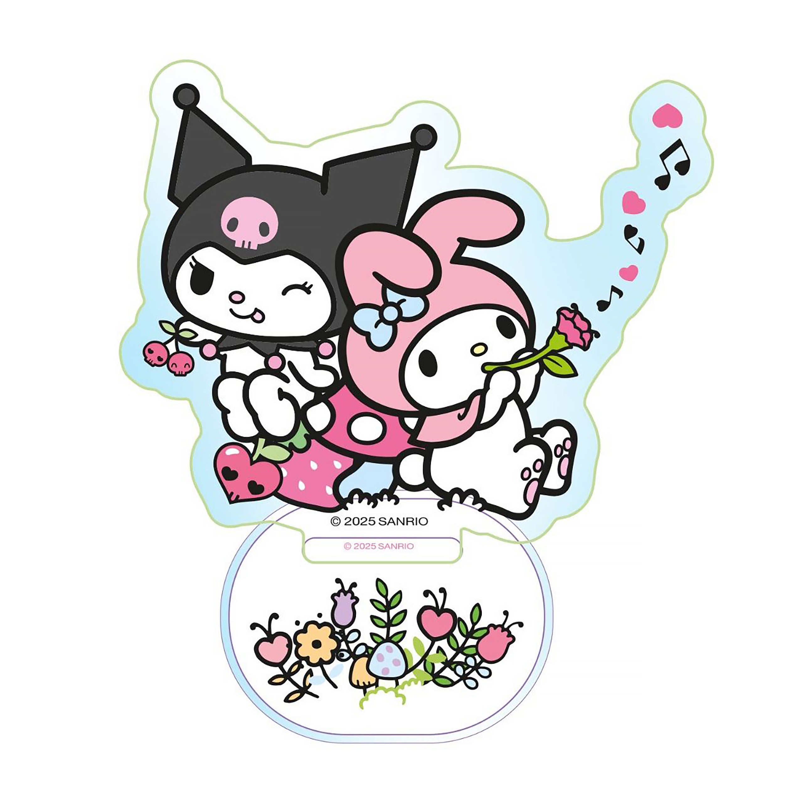 Immagine del prodotto Hello Kitty - Figura olografica in acrilico My Melody e Kuromi