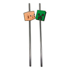 Immagine del prodotto Minecraft - Cannucce Creeper e Pig set da 2