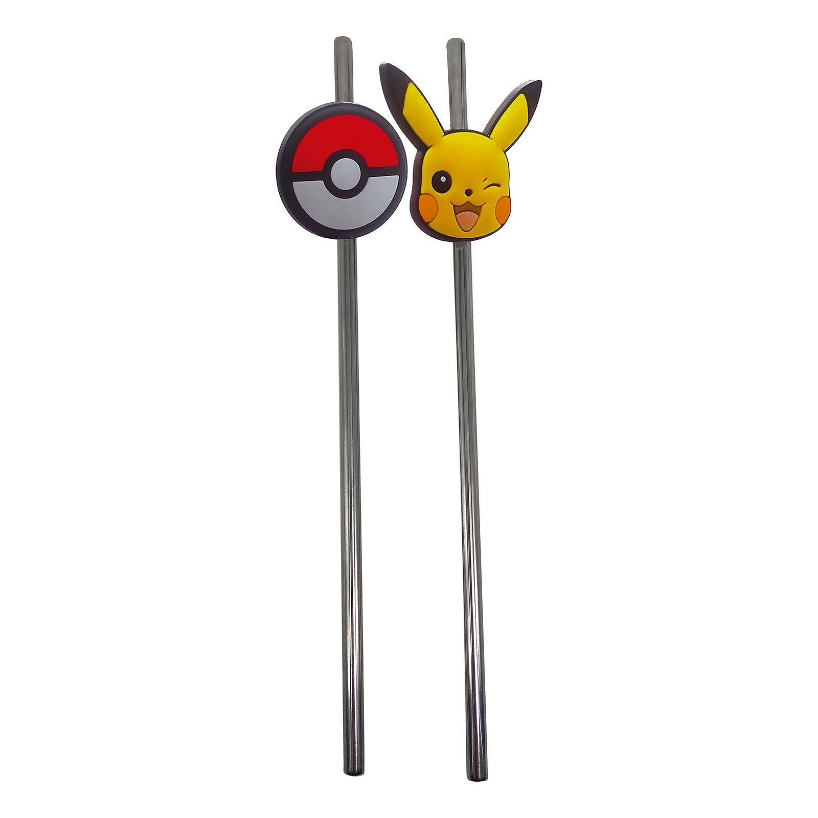 Immagine del prodotto Pokémon – Cannucce Pikachu e Poké Ball Set da 2