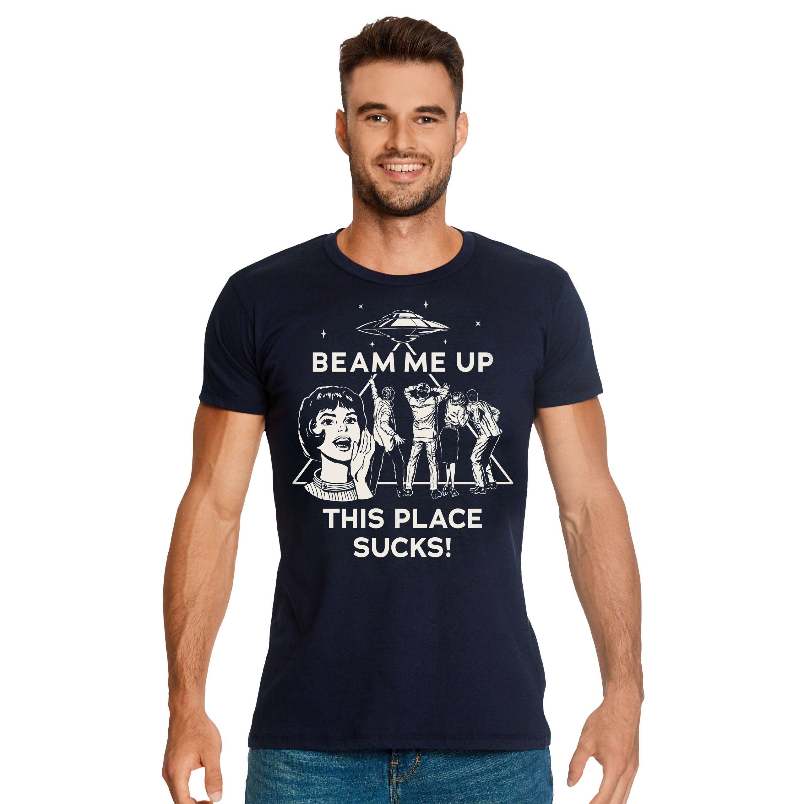 Immagine del prodotto Stranger Things - T-shirt Beam Me Up