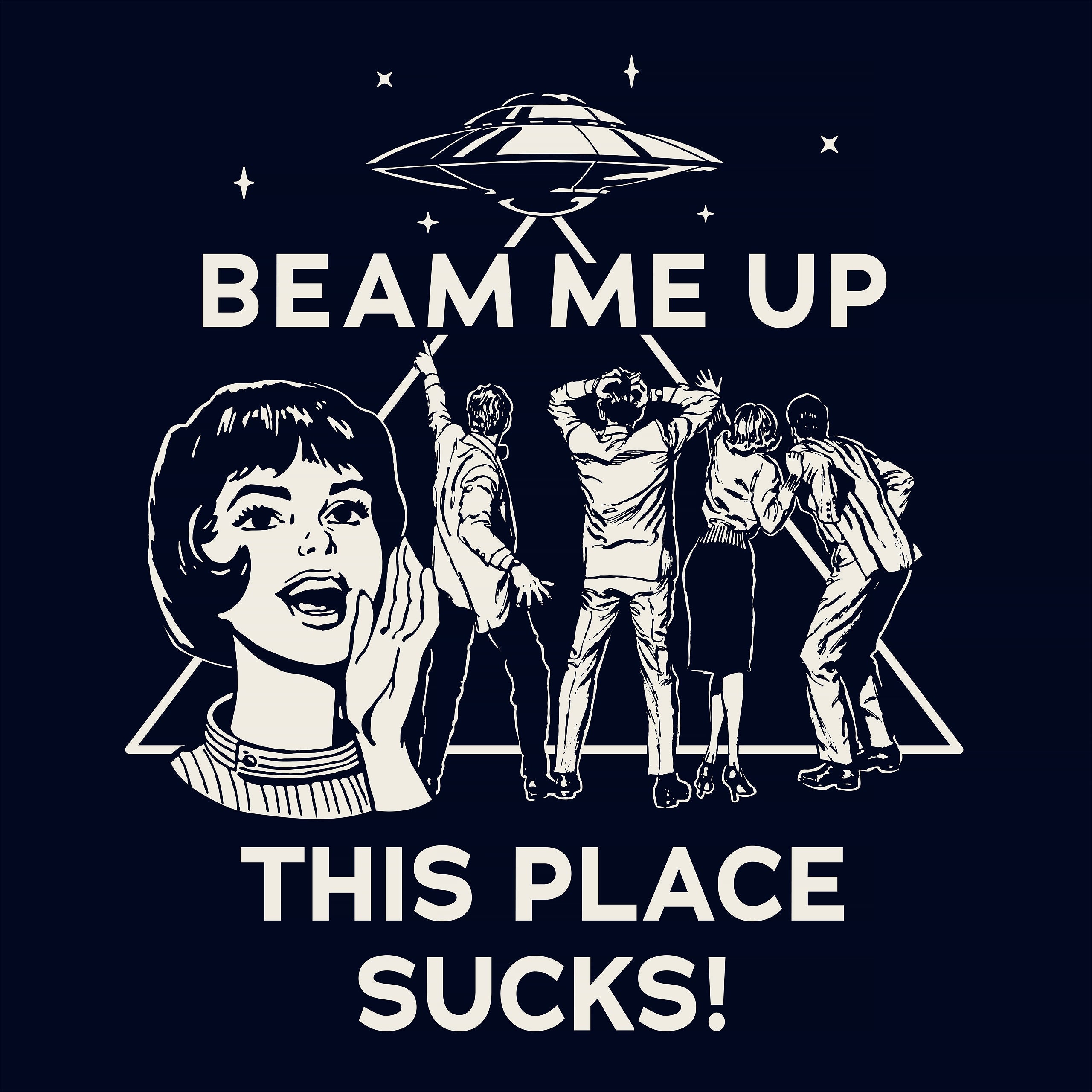 Immagine del prodotto Stranger Things - T-shirt Beam Me Up