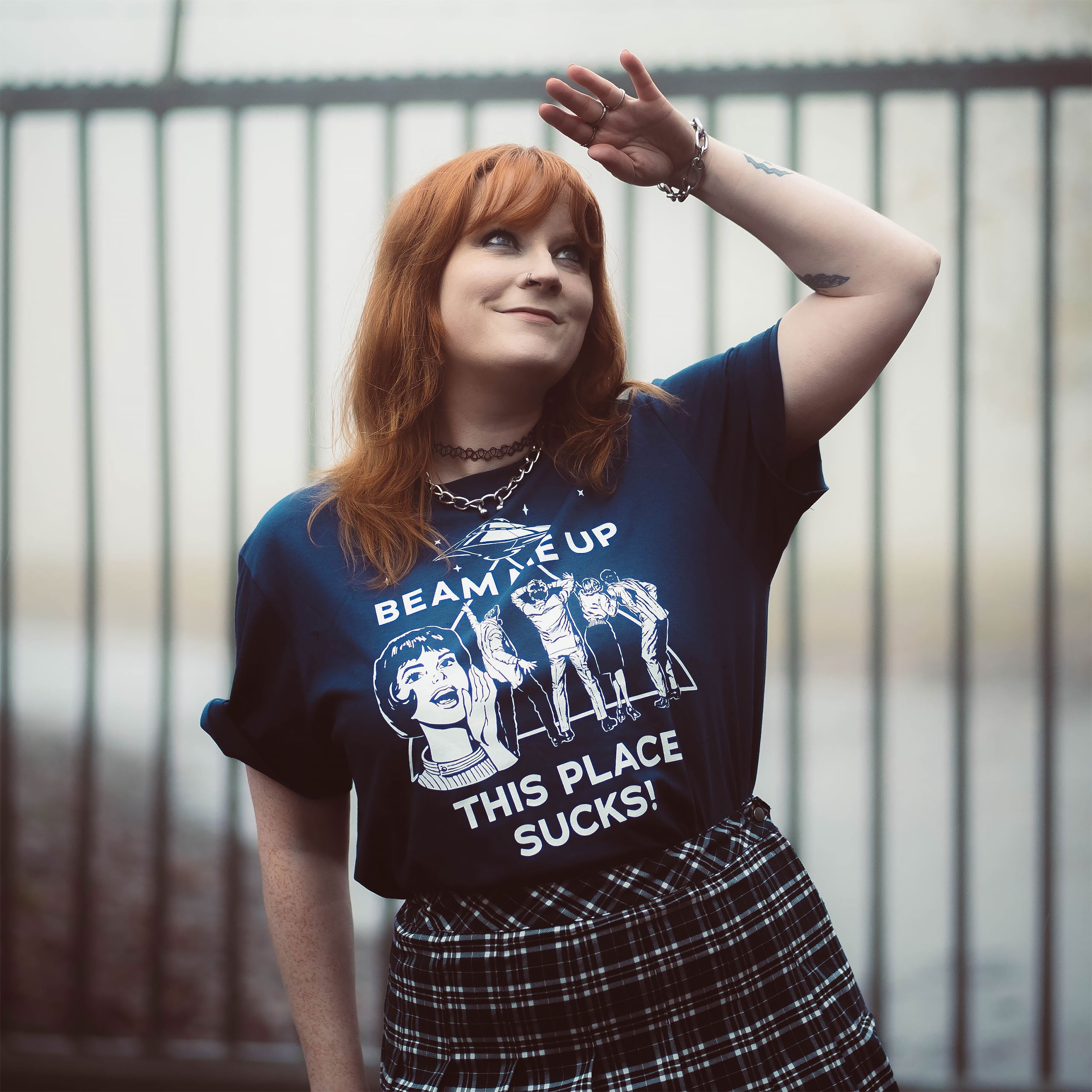 Immagine del prodotto Stranger Things - T-shirt Beam Me Up