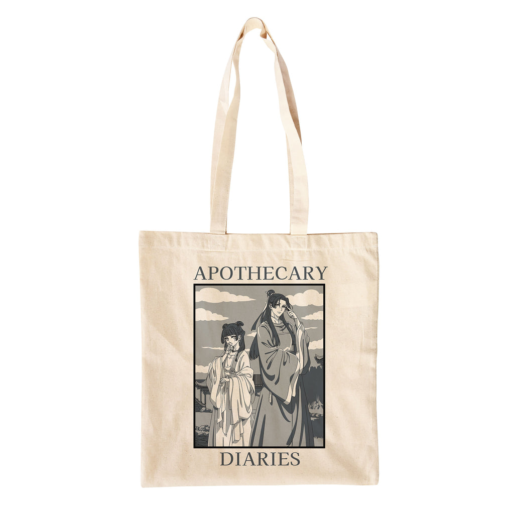Immagine del prodotto Tote bag Maomao e Jinshi per i fan di The Apothecary Diaries
